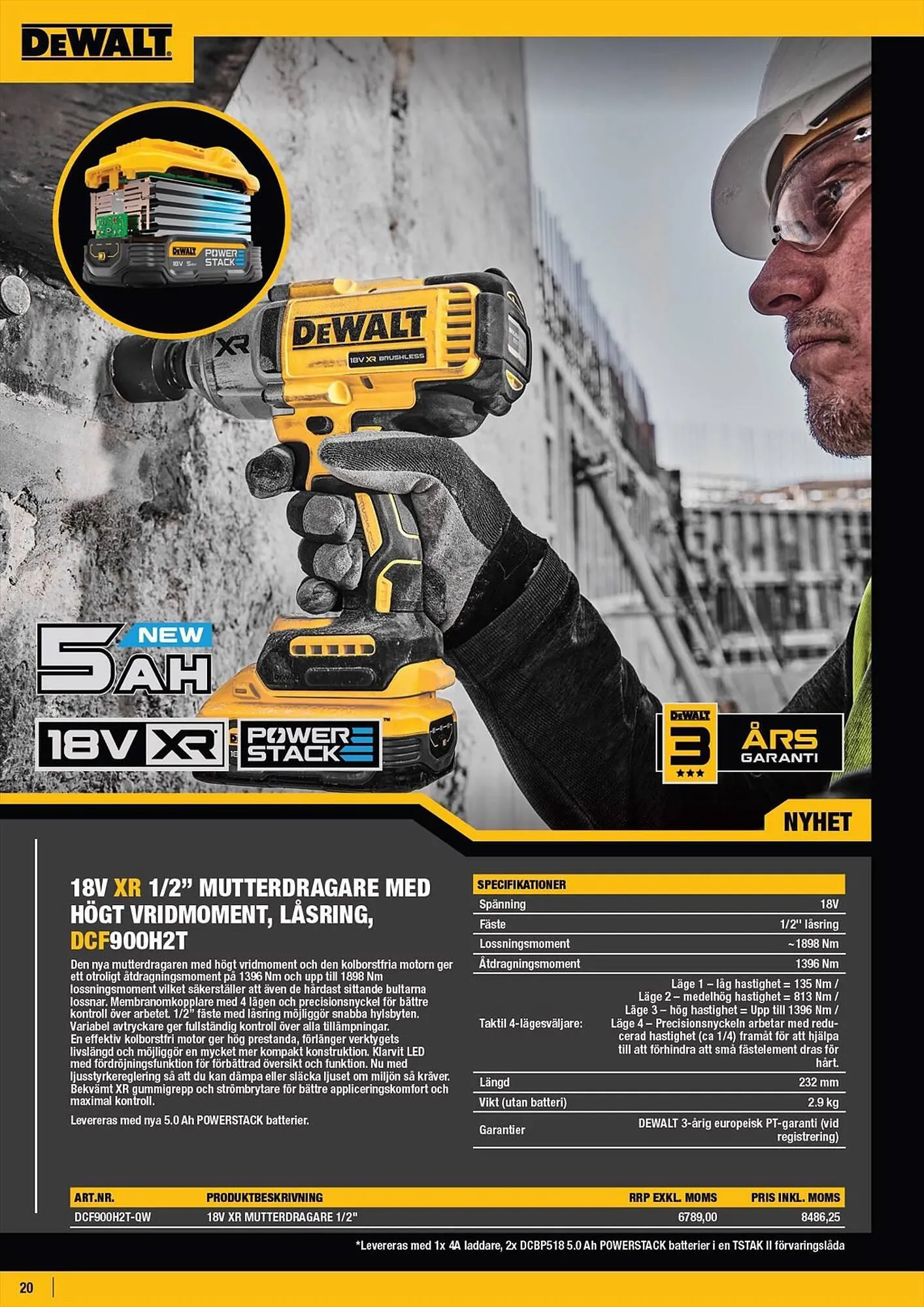 Dewalt reklamblad från 5 maj till 31 december 2023 - Reklamblad sidor 20