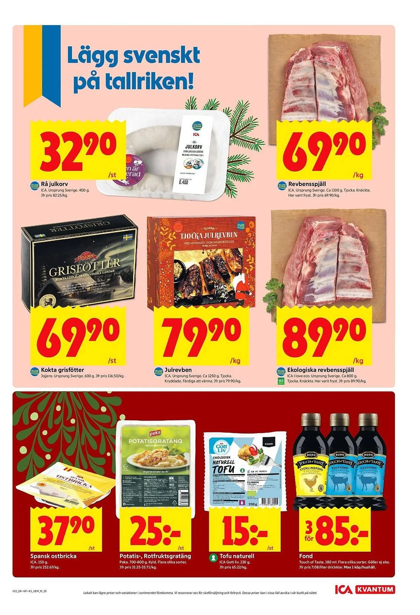 ICA Kvantum reklamblad från 22 december till 28 december 2025 - Reklamblad sidor 5