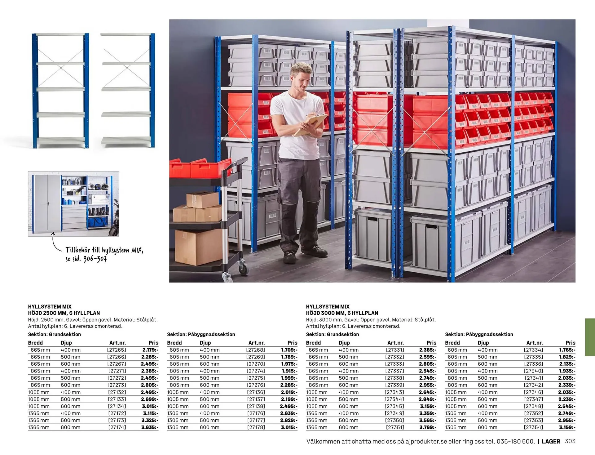 AJ Produkter reklamblad från 1 januari till 31 december 2025 - Reklamblad sidor 303