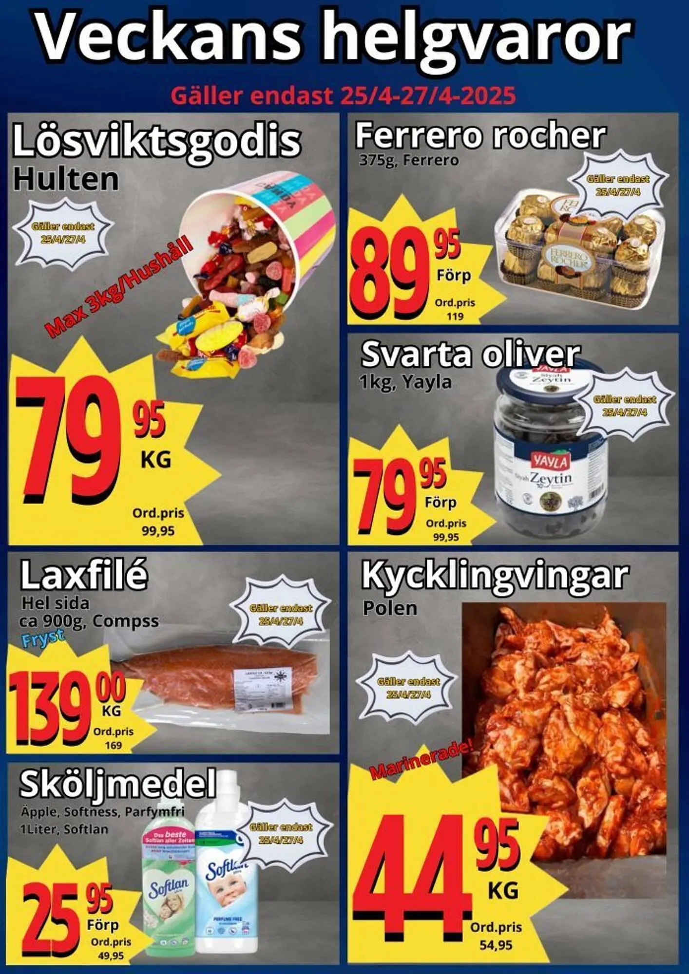 Supergrossen reklamblad från 22 april till 27 april 2025 - Reklamblad sidor 12