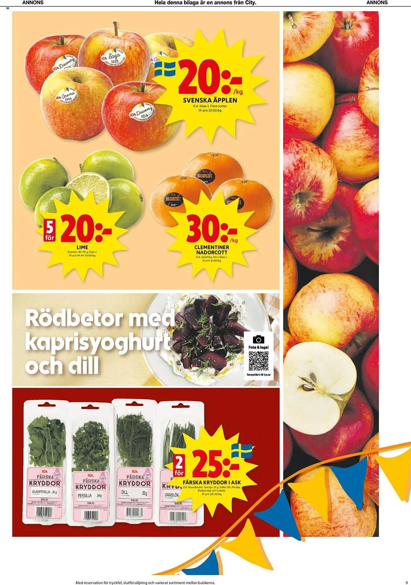 ICA Kvantum reklamblad från 18 september till 24 september 2023 - Reklamblad sidor 9