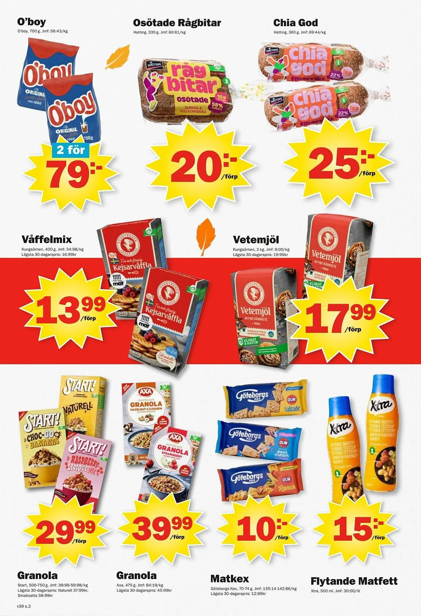 Pekås reklamblad från 22 september till 28 september 2025 - Reklamblad sidor 2