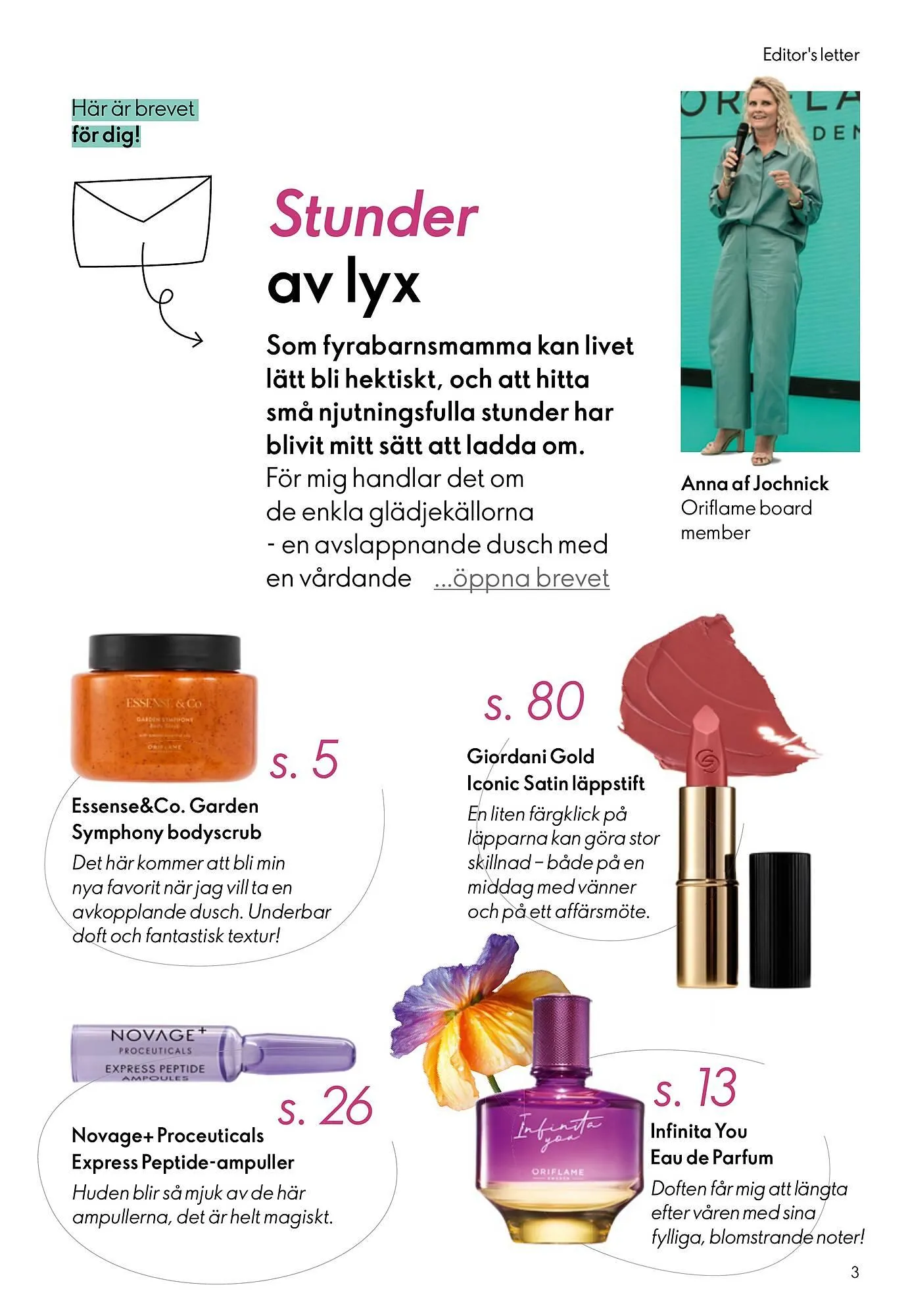 Oriflame reklamblad från 1 april till 30 april 2026 - Reklamblad sidor 3