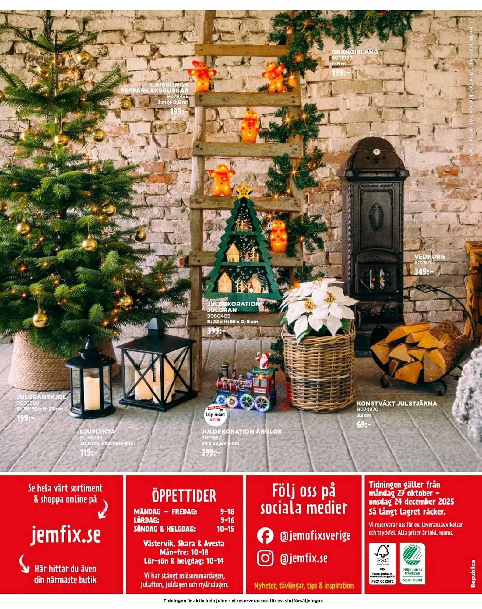 Jem&Fix reklamblad från 27 oktober till 24 december 2025 - Reklamblad sidor 16