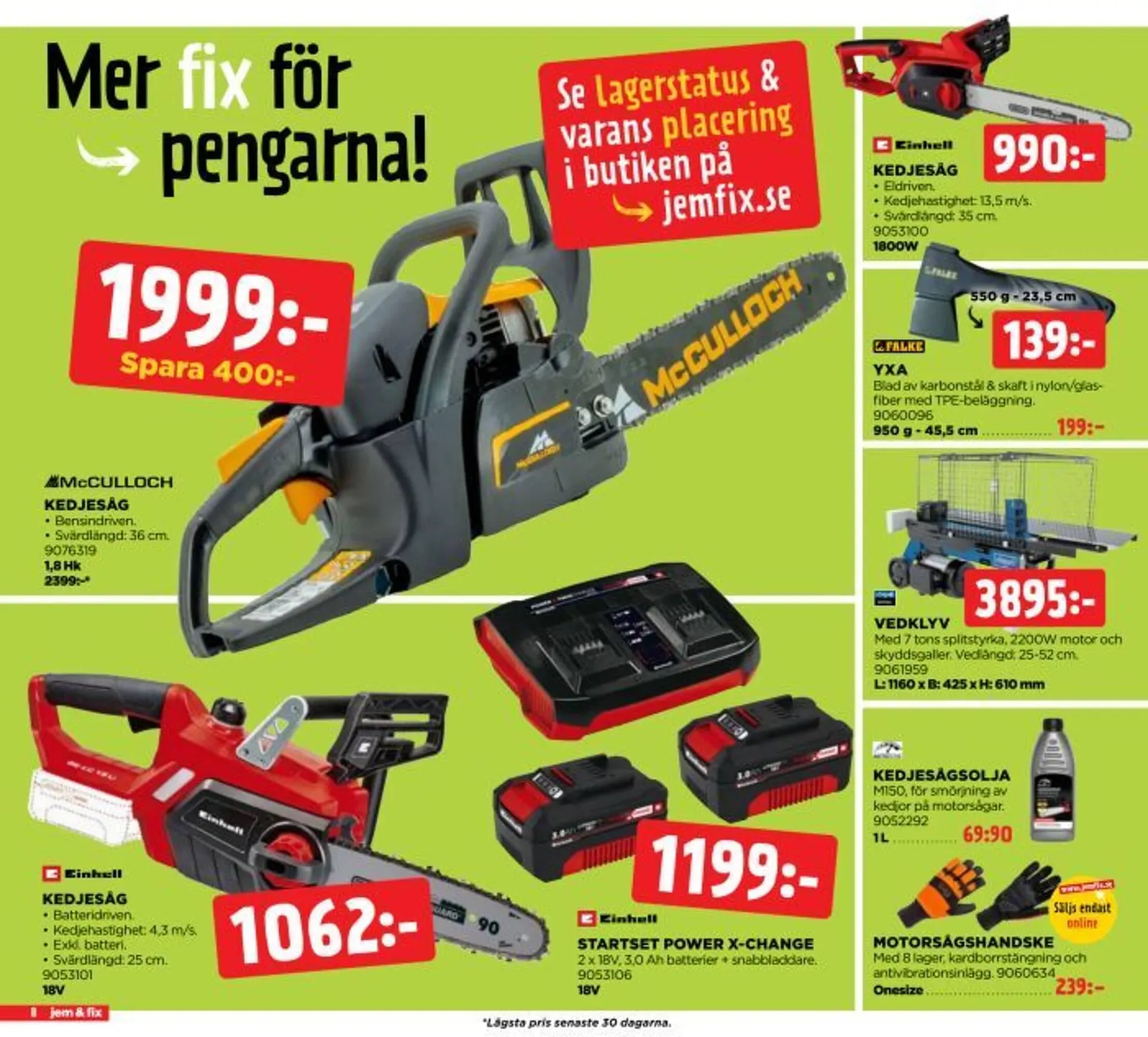 Jem&Fix reklamblad från 21 april till 27 april 2025 - Reklamblad sidor 8