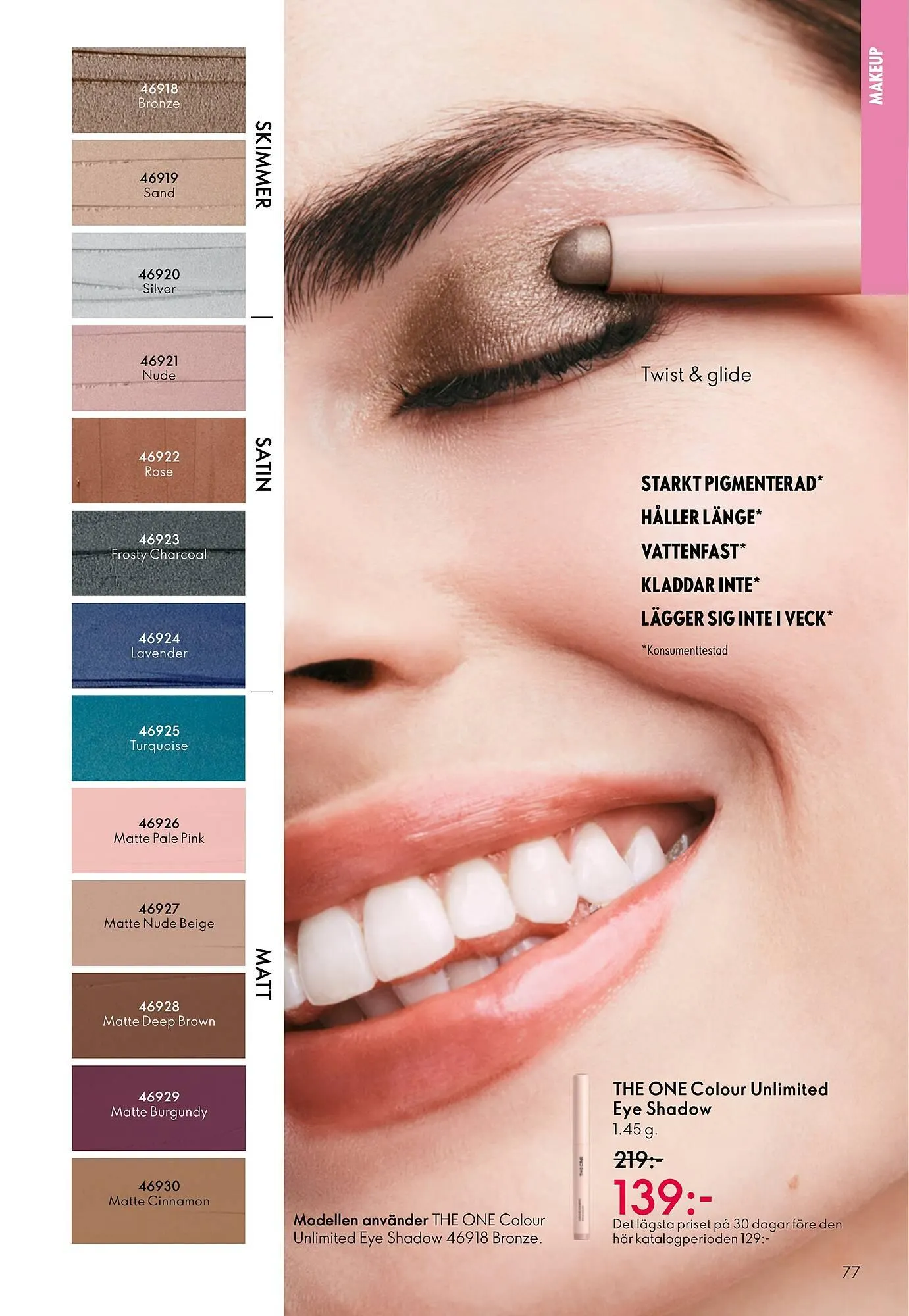 Oriflame reklamblad från 11 mars till 31 mars 2026 - Reklamblad sidor 77