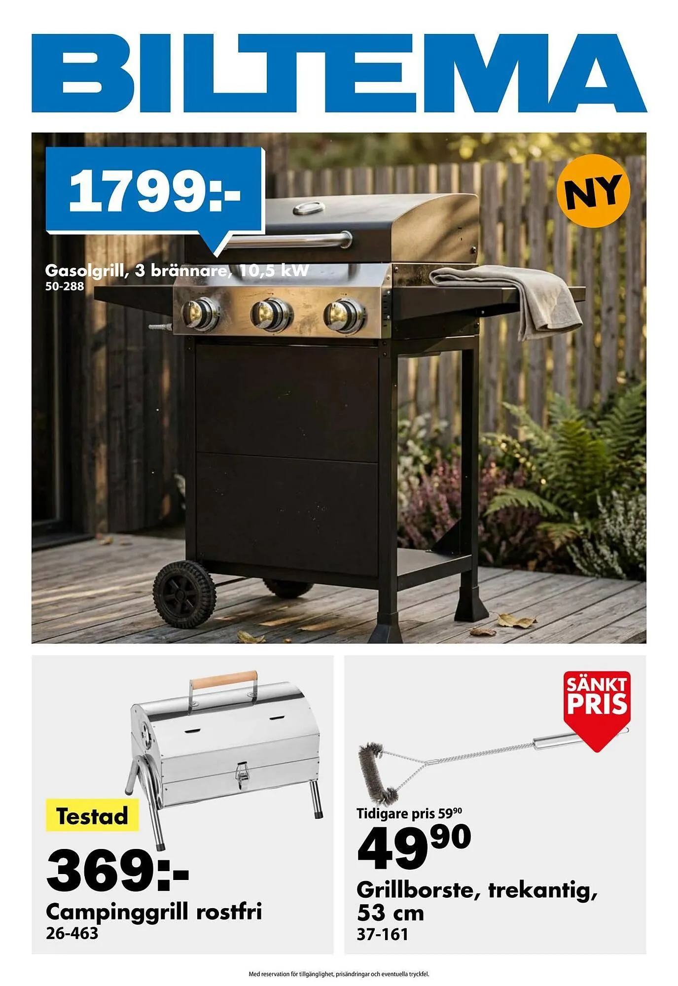 Biltema reklamblad - 1