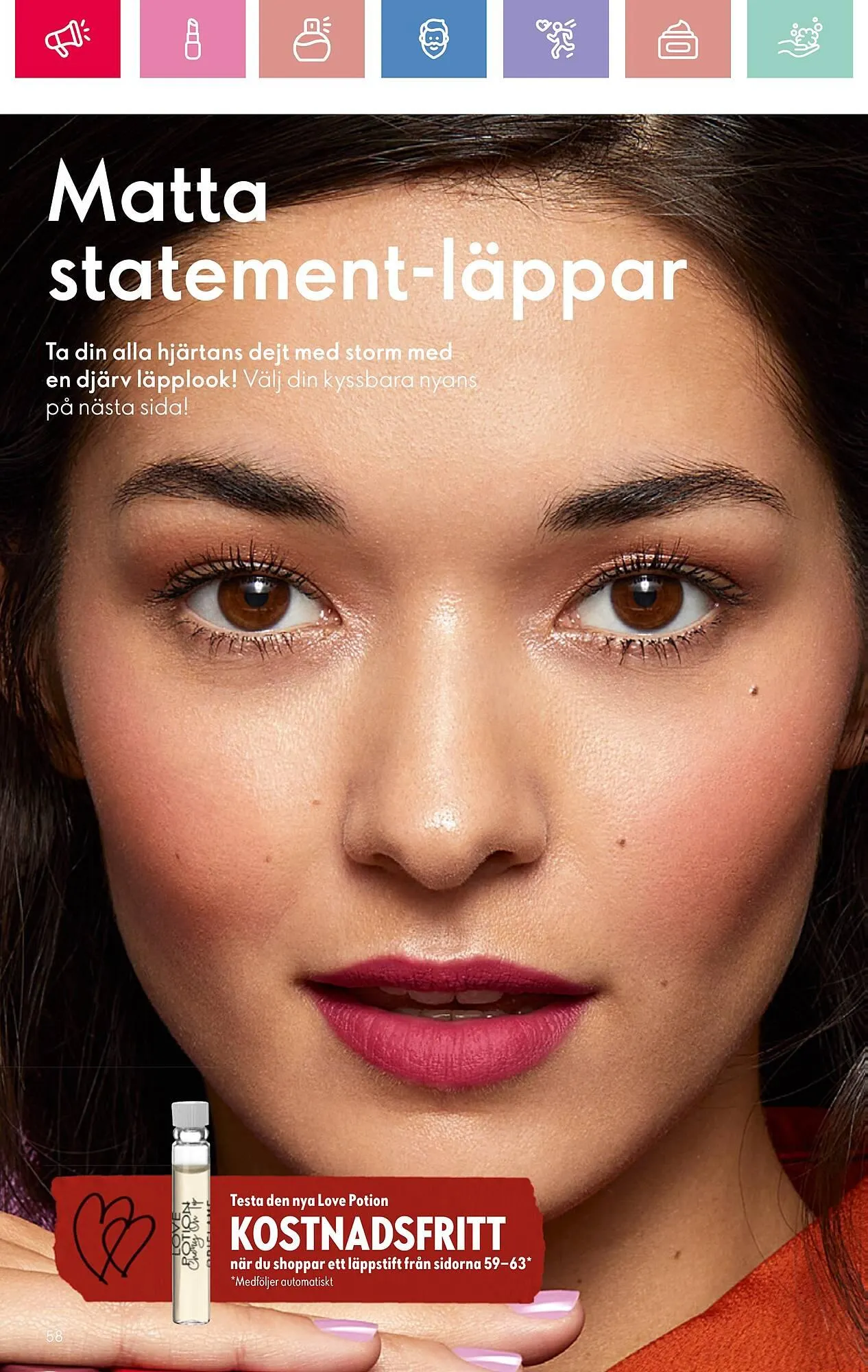 Oriflame reklamblad från 26 januari till 15 februari 2025 - Reklamblad sidor 58