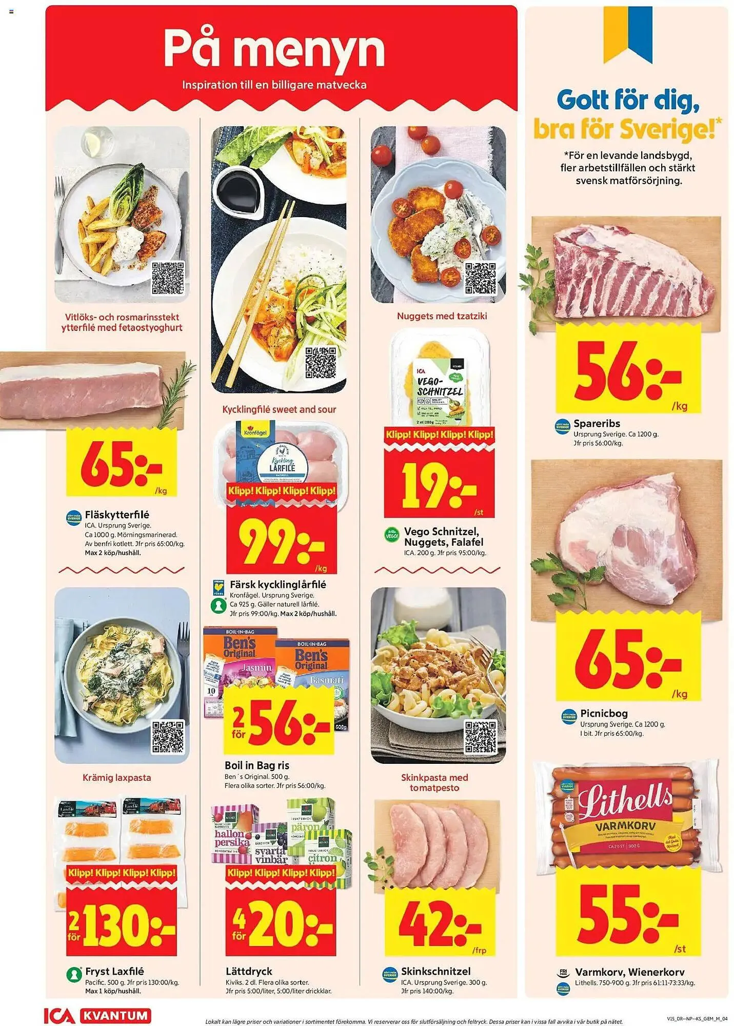 ICA Kvantum reklamblad från 7 april till 12 april 2026 - Reklamblad sidor 6