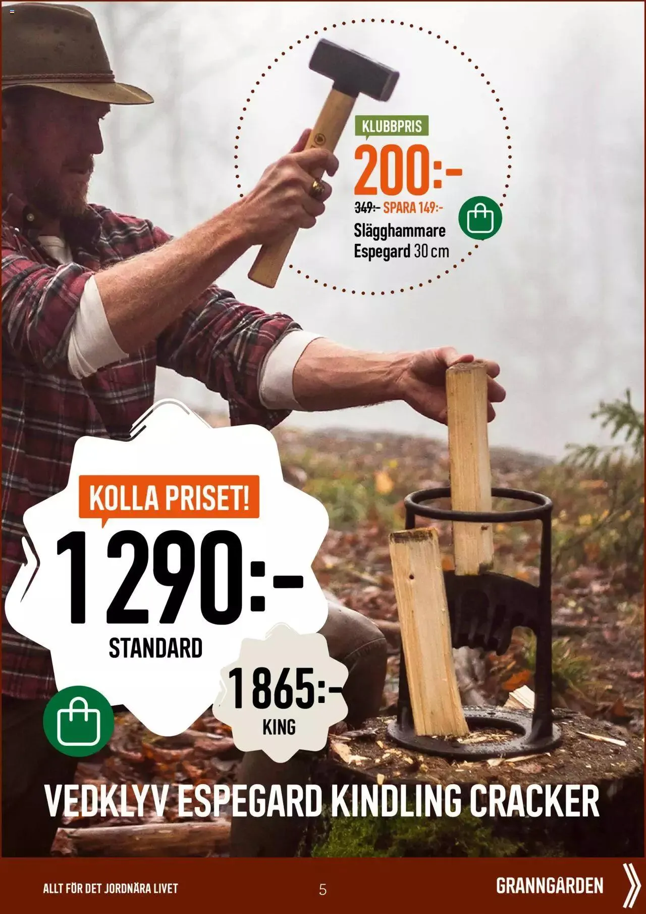 Granngården - erbjudanden från 22 september till 1 oktober 2023 - Reklamblad sidor 5