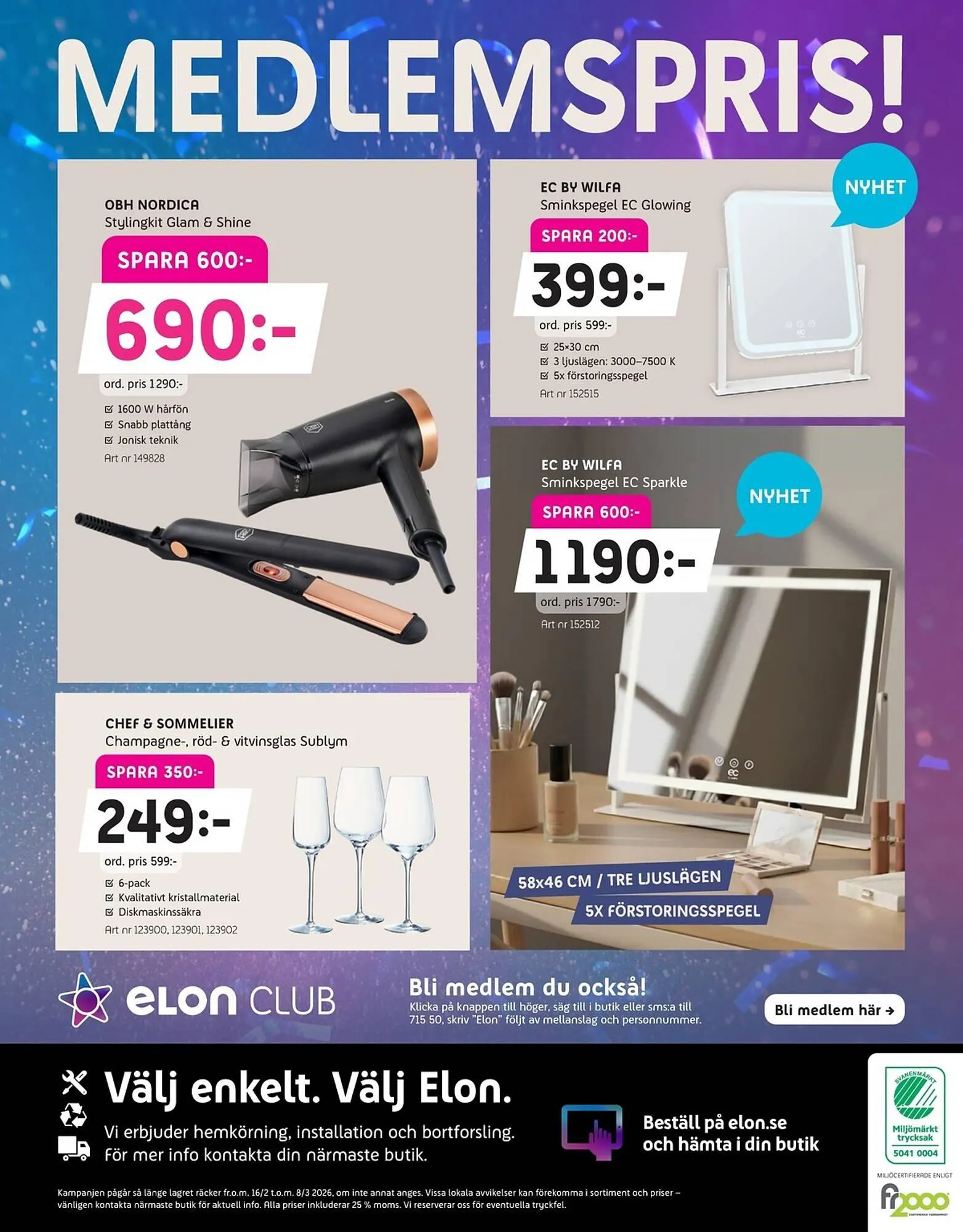 Elon reklamblad från 16 februari till 8 mars 2026 - Reklamblad sidor 16