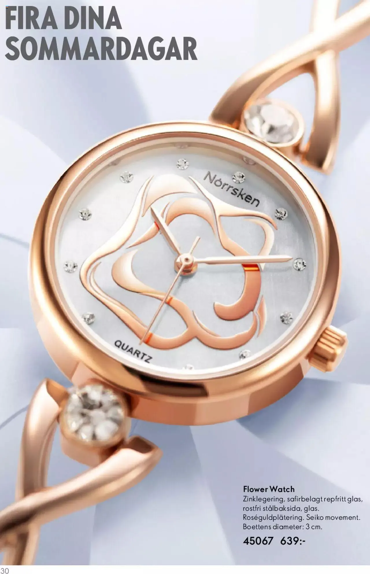 Oriflame - Norrsken Summer Collection från 17 maj till 25 oktober 2023 - Reklamblad sidor 30
