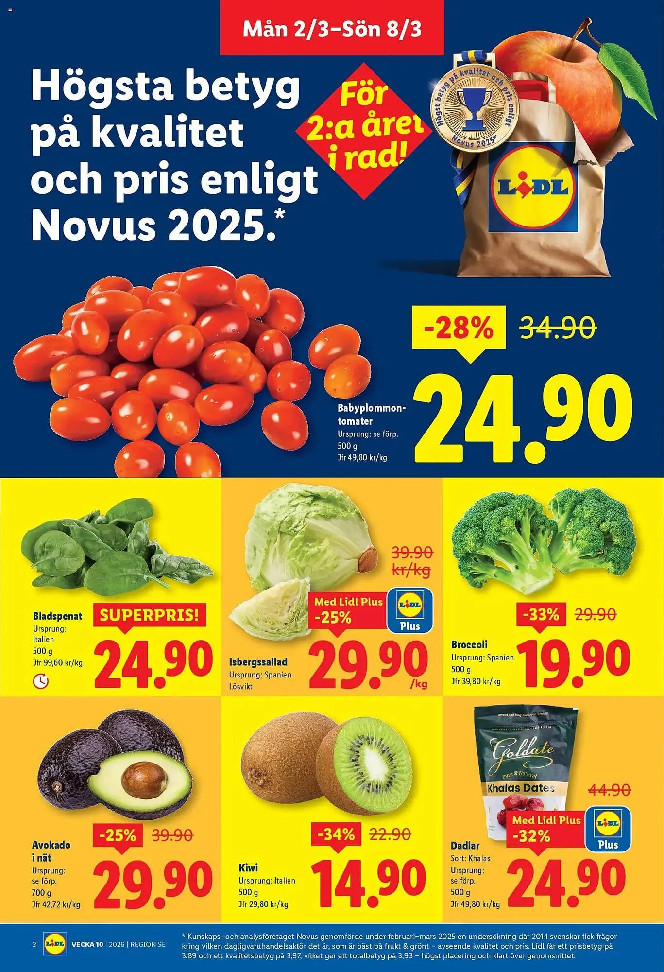 Lidl reklamblad från 2 mars till 8 mars 2026 - Reklamblad sidor 2