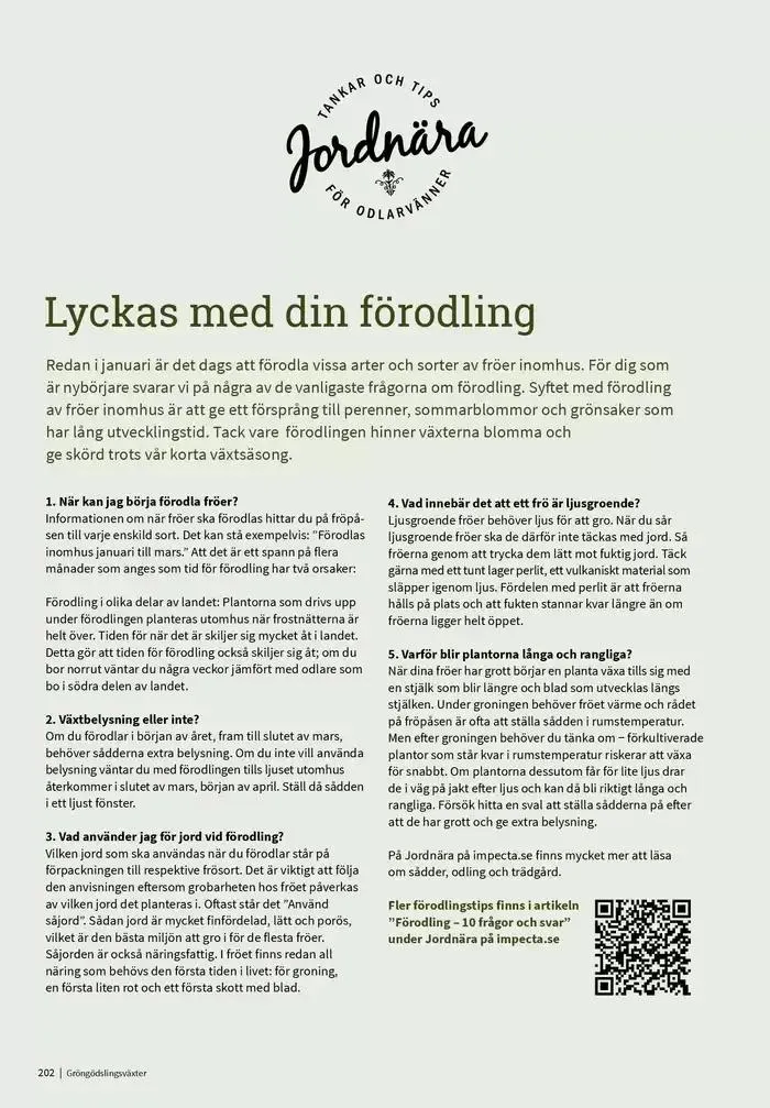 Frökatalog 2025! från 23 januari till 31 december 2025 - Reklamblad sidor 202