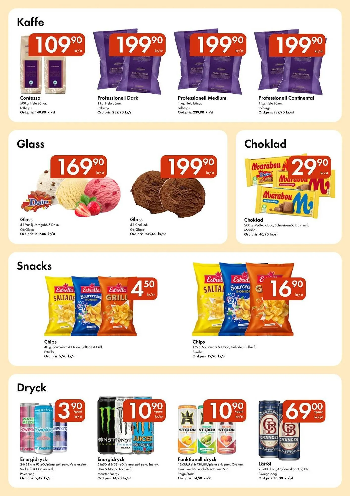 Snabbgross reklamblad från 28 juli till 10 augusti 2025 - Reklamblad sidor 9
