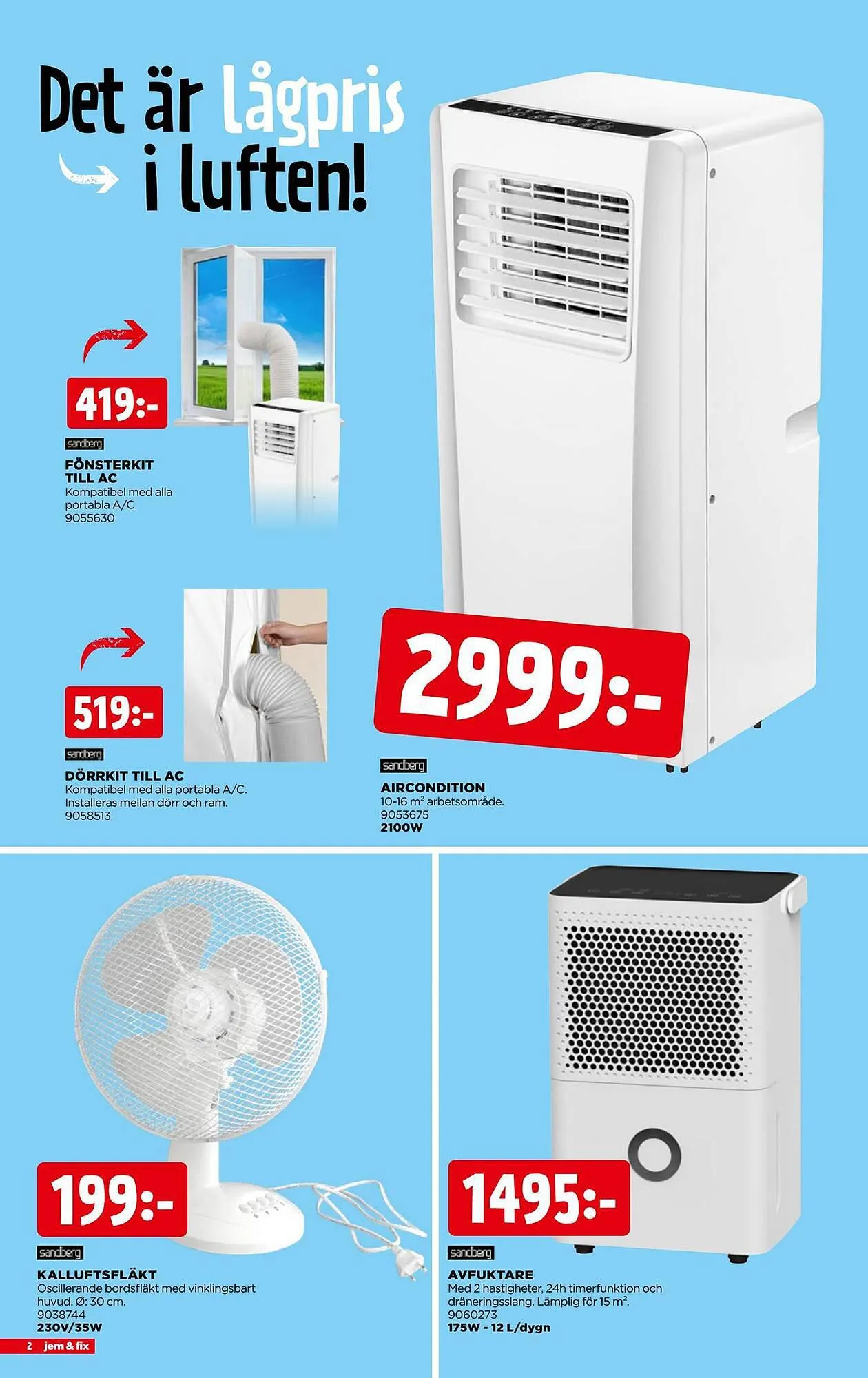 Jem&Fix reklamblad från 16 juli till 23 juli 2023 - Reklamblad sidor 2