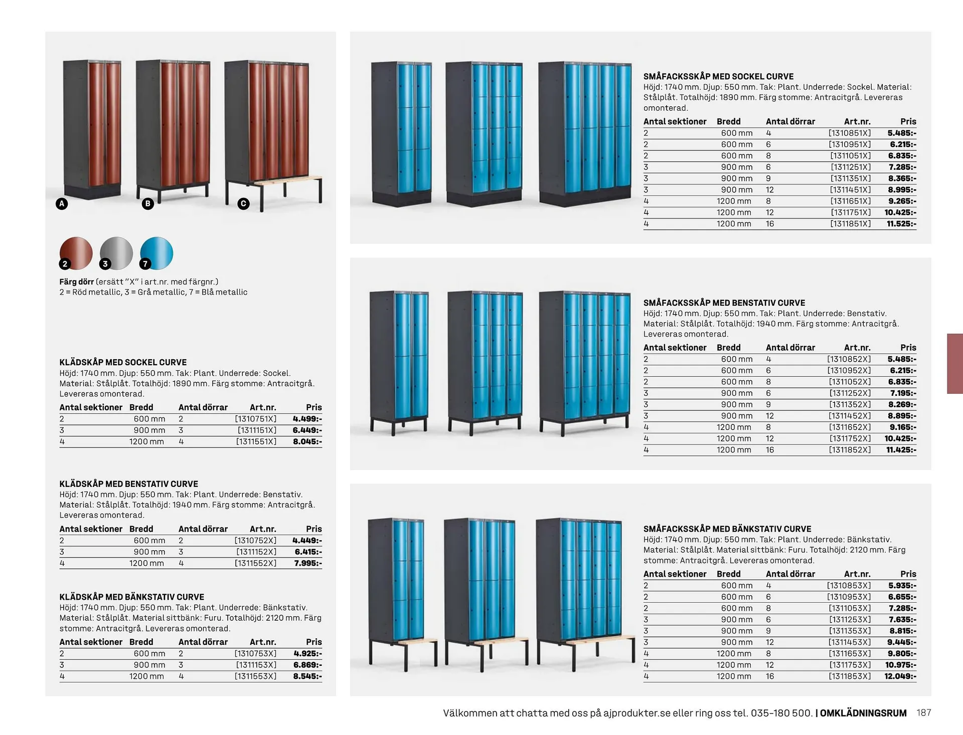 AJ Produkter reklamblad från 1 januari till 31 december 2025 - Reklamblad sidor 187
