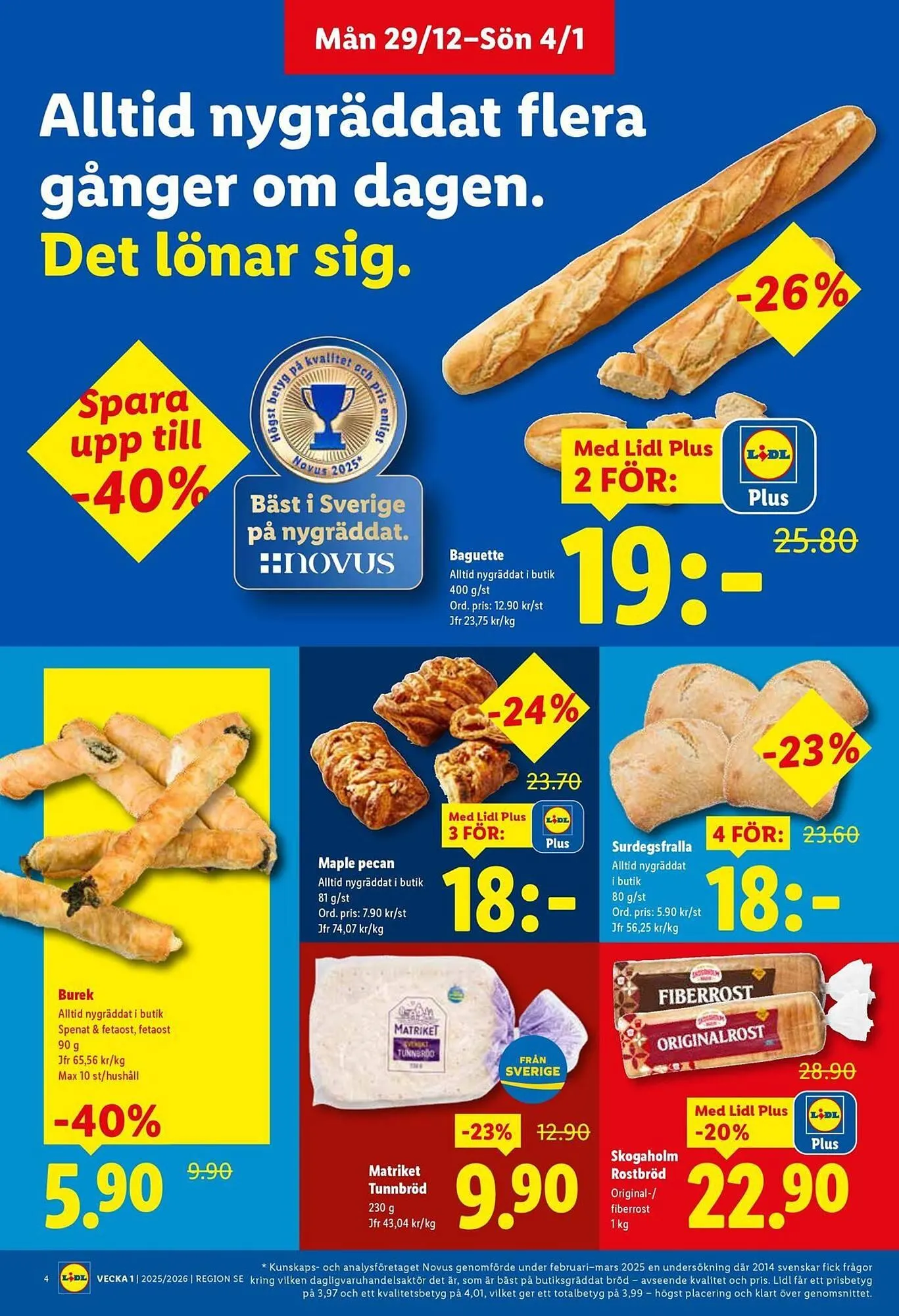Lidl reklamblad från 29 december till 4 januari 2026 - Reklamblad sidor 4
