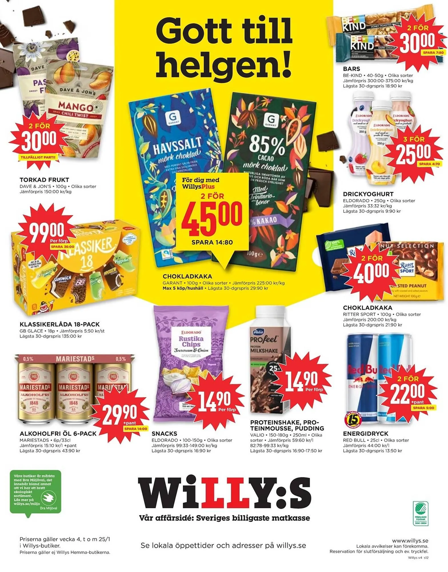 Willys reklamblad från 19 januari till 25 januari 2026 - Reklamblad sidor 12