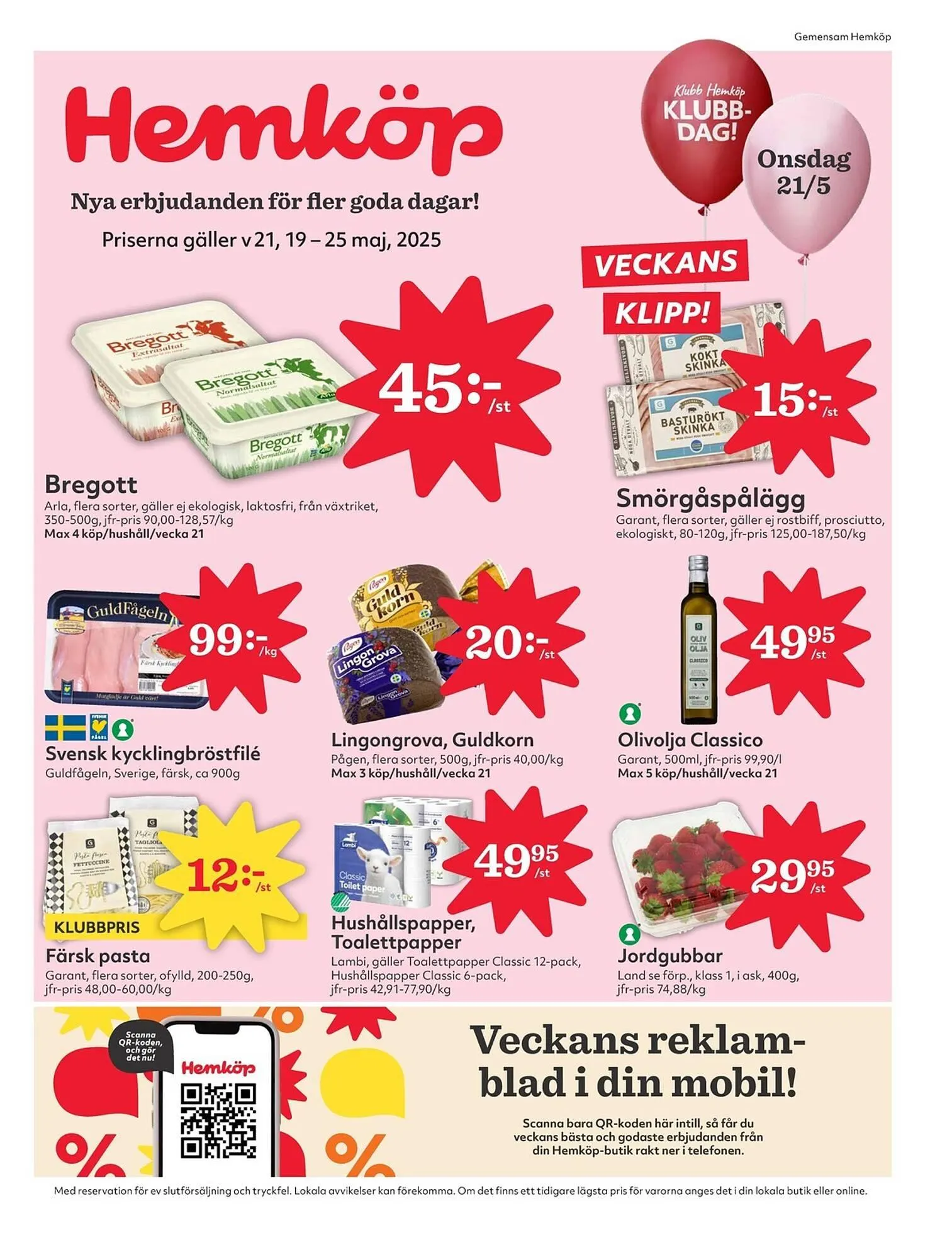 Hemköp reklamblad - 1