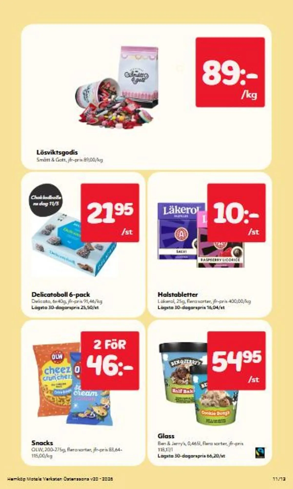 Östenssons reklamblad från 11 maj till 17 maj 2026 - Reklamblad sidor 11