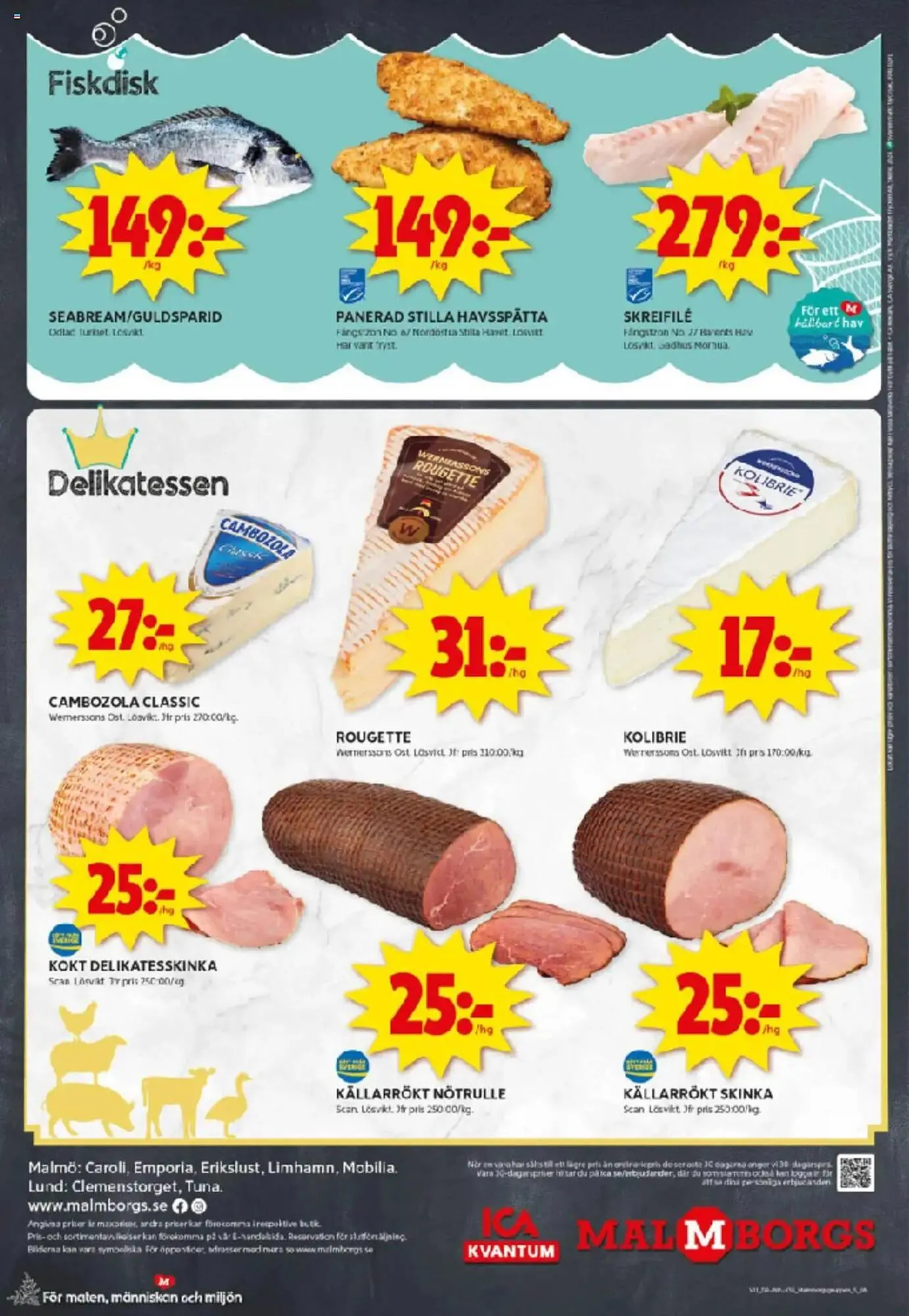 ICA Kvantum reklamblad från 10 mars till 16 mars 2025 - Reklamblad sidor 8