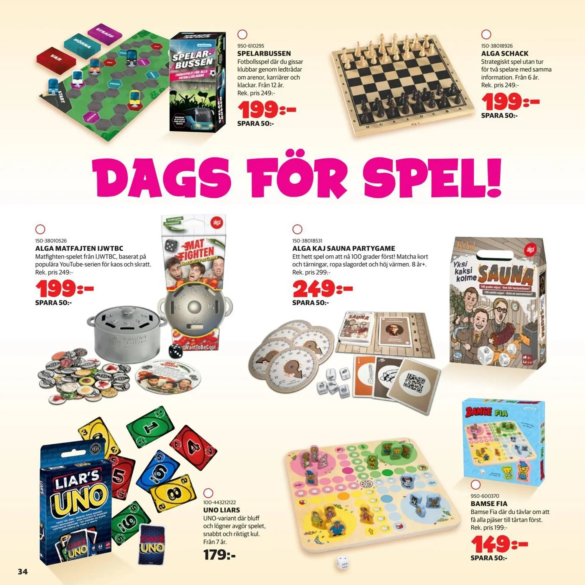 Lekia reklamblad från 20 april till 1 juni 2026 - Reklamblad sidor 34