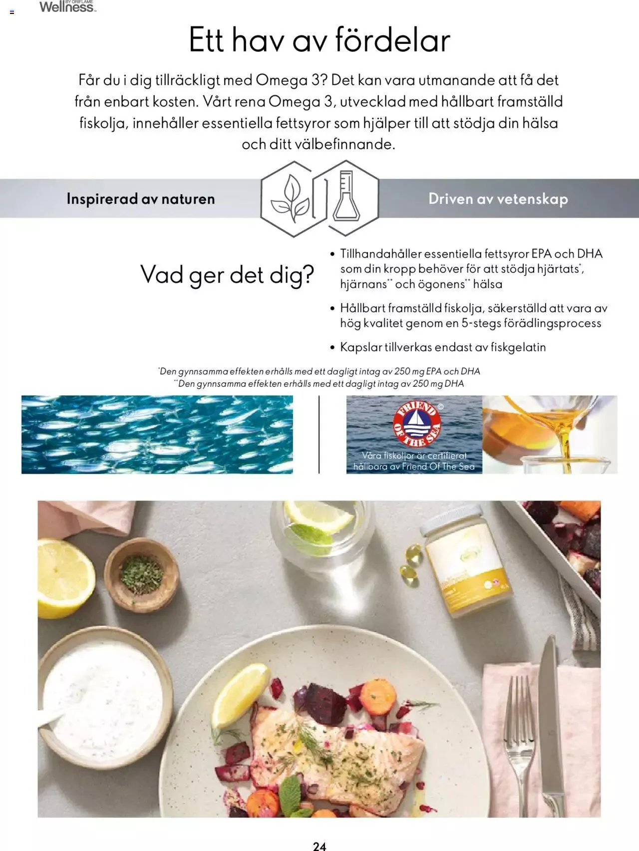 Oriflame - Wellness Catalogue från 1 mars till 31 december 2023 - Reklamblad sidor 24