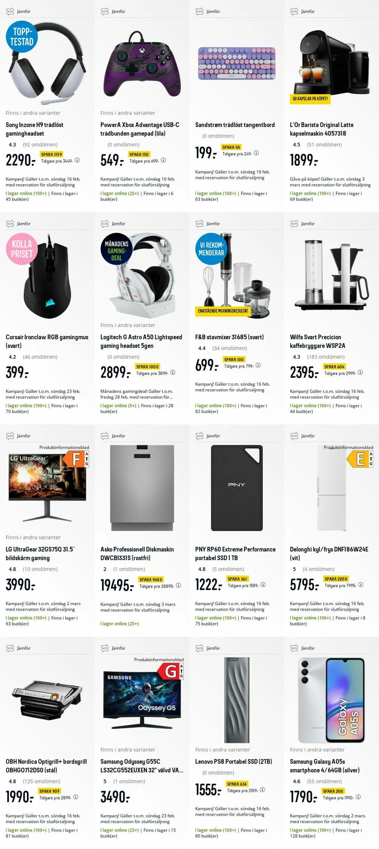 Elgiganten från 10 februari till 16 februari 2025 - Reklamblad sidor 13