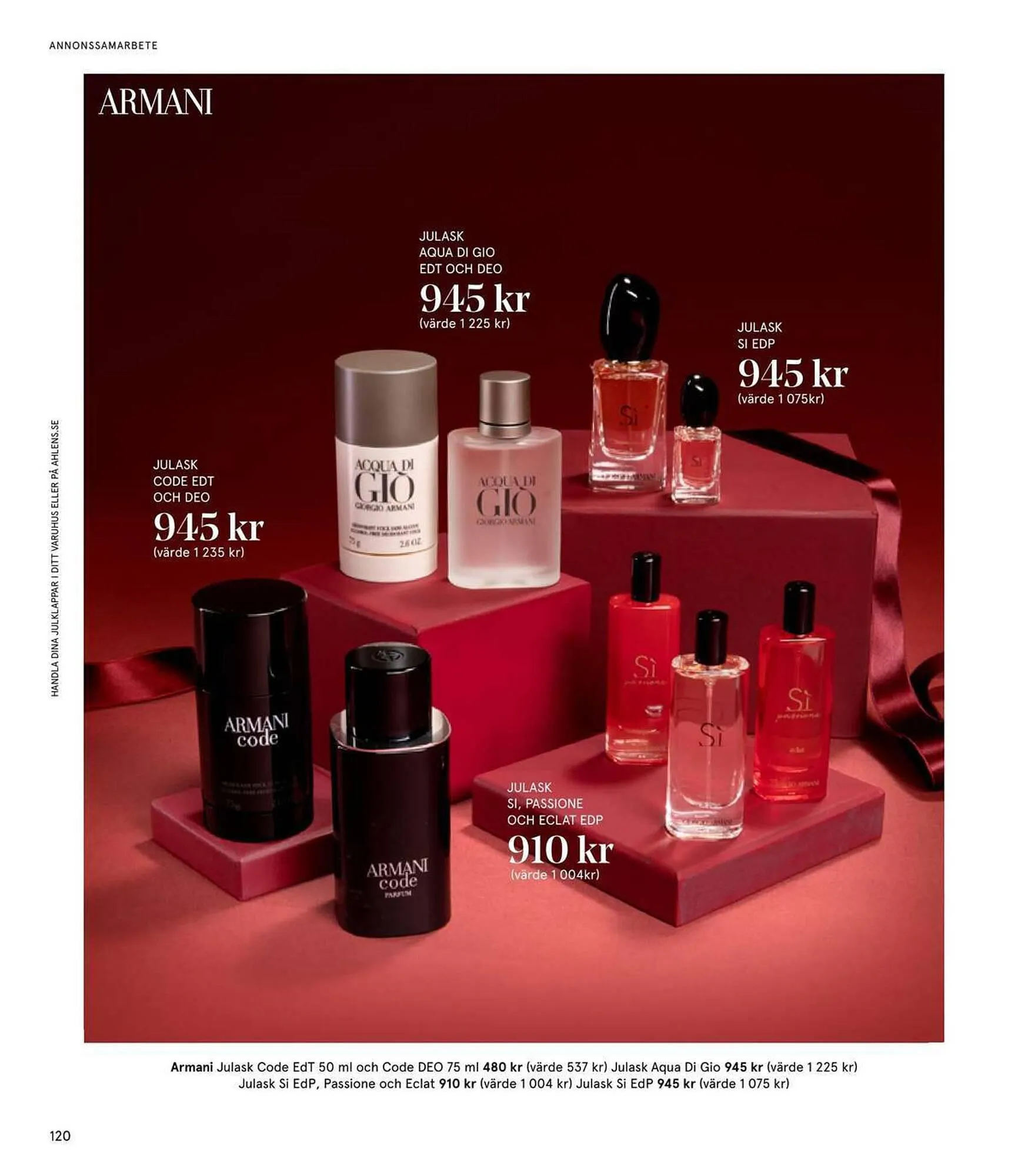 Åhléns reklamblad från 24 november till 24 december 2023 - Reklamblad sidor 120