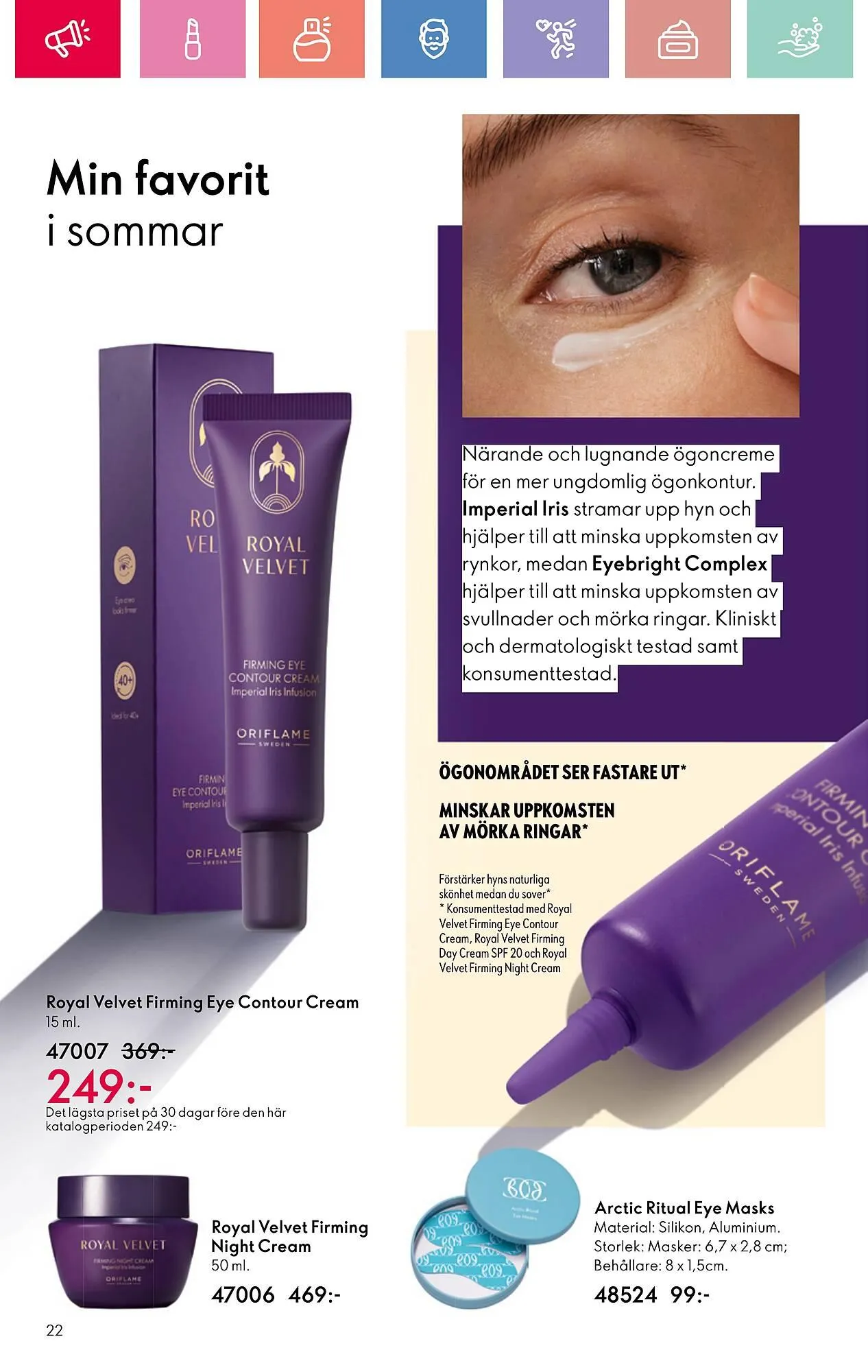 Oriflame reklamblad från 13 juli till 2 augusti 2025 - Reklamblad sidor 22
