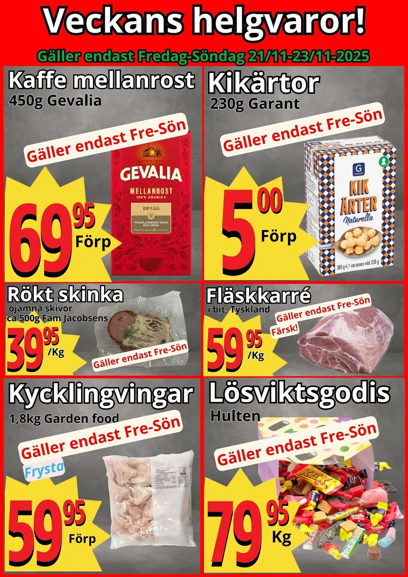 Supergrossen reklamblad från 17 november till 23 november 2025 - Reklamblad sidor 3