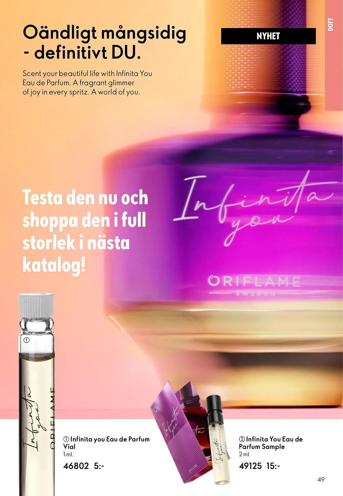 Oriflame reklamblad från 28 januari till 17 februari 2026 - Reklamblad sidor 49