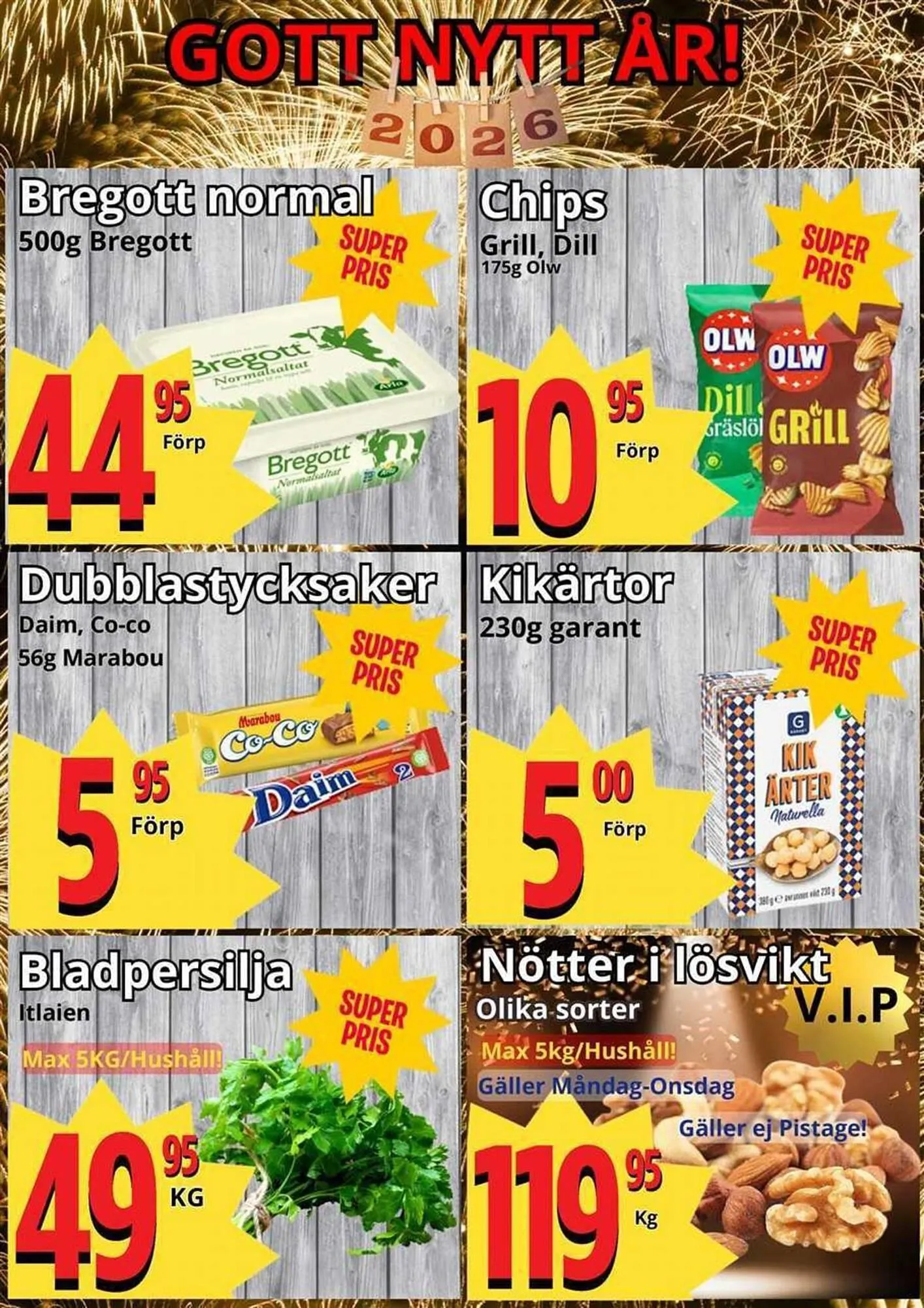 Supergrossen reklamblad från 27 december till 4 januari 2026 - Reklamblad sidor 2