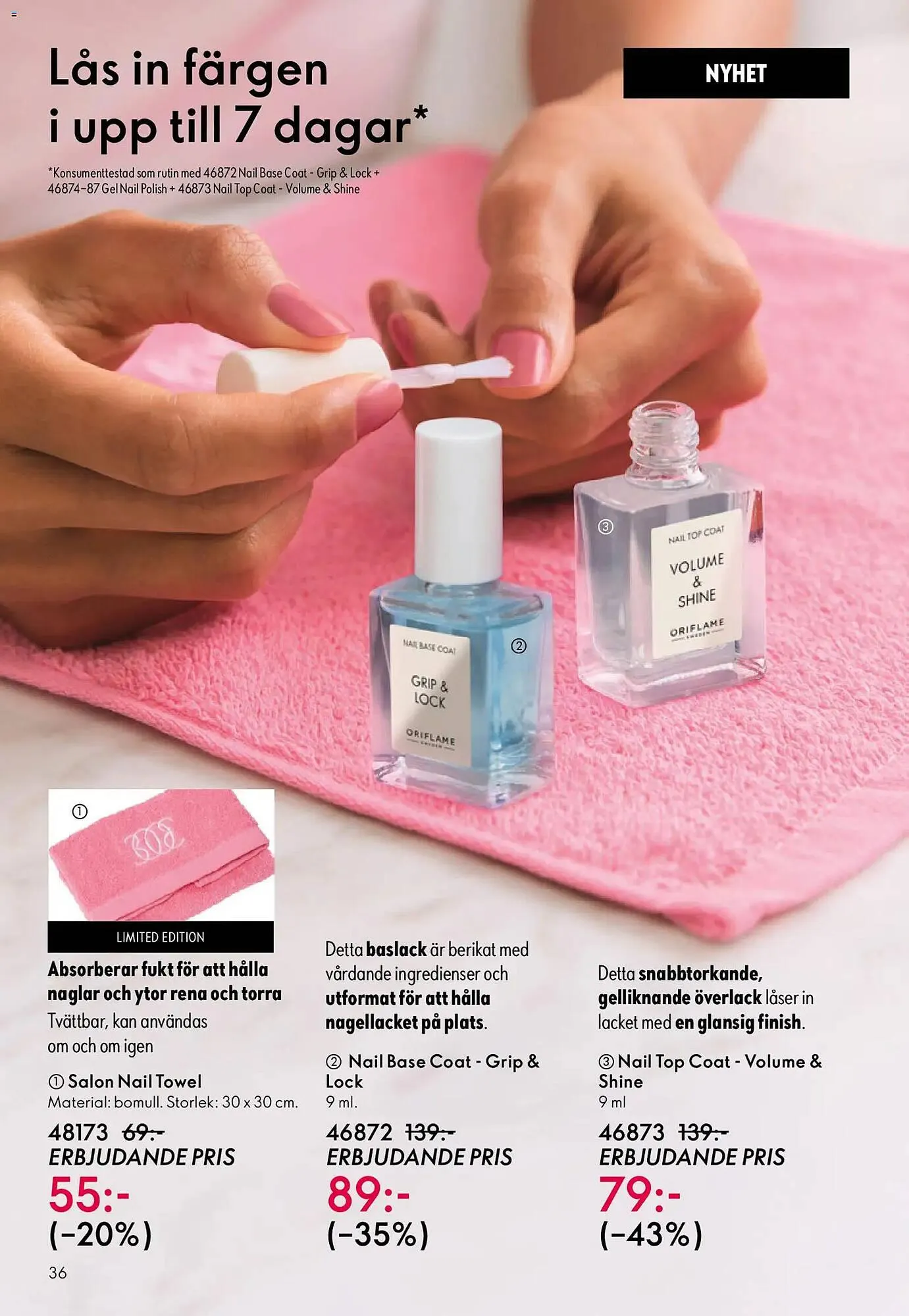 Oriflame reklamblad från 22 april till 12 maj 2026 - Reklamblad sidor 36