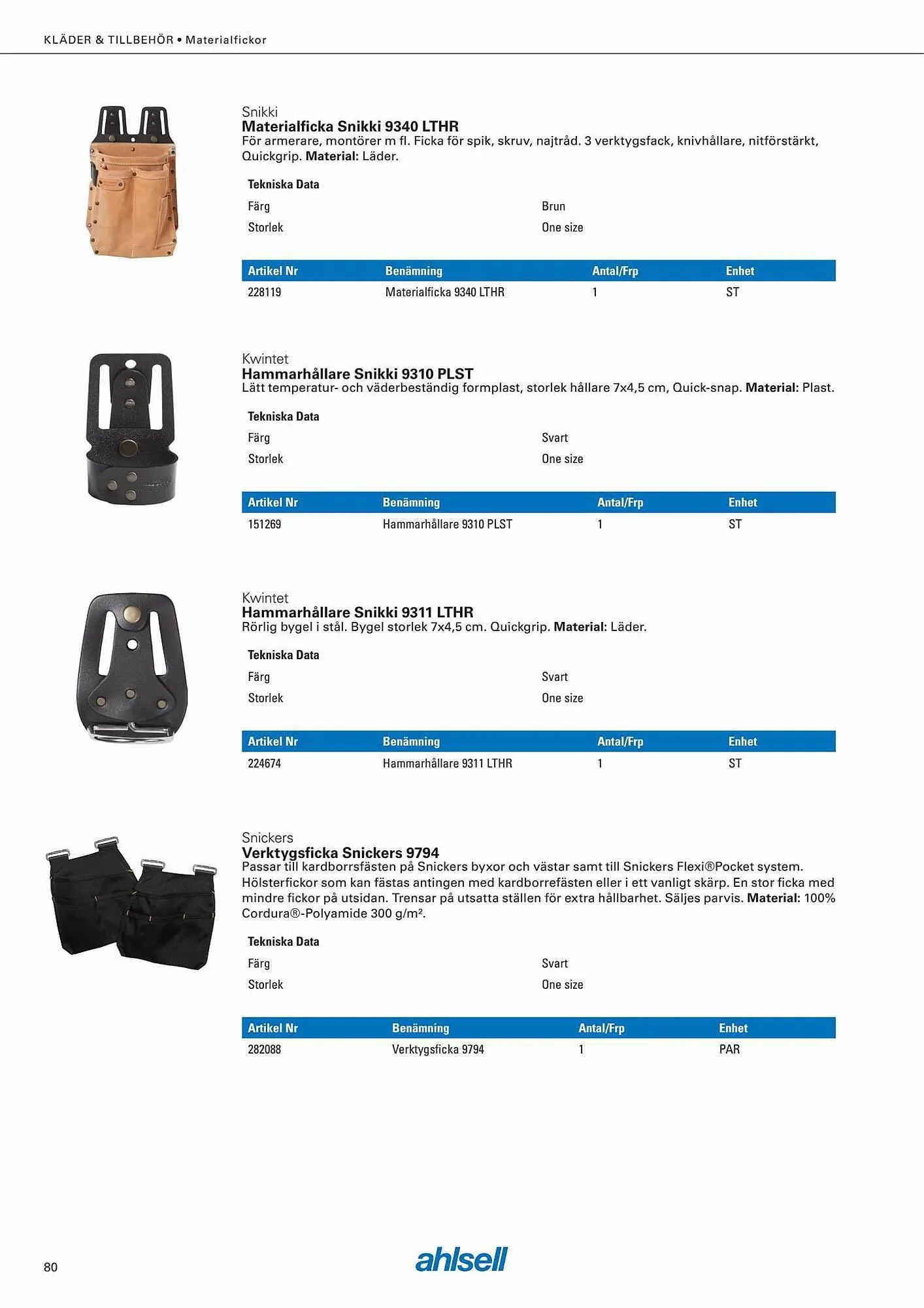 Ahlsell reklamblad från 6 september till 4 november 2023 - Reklamblad sidor 94