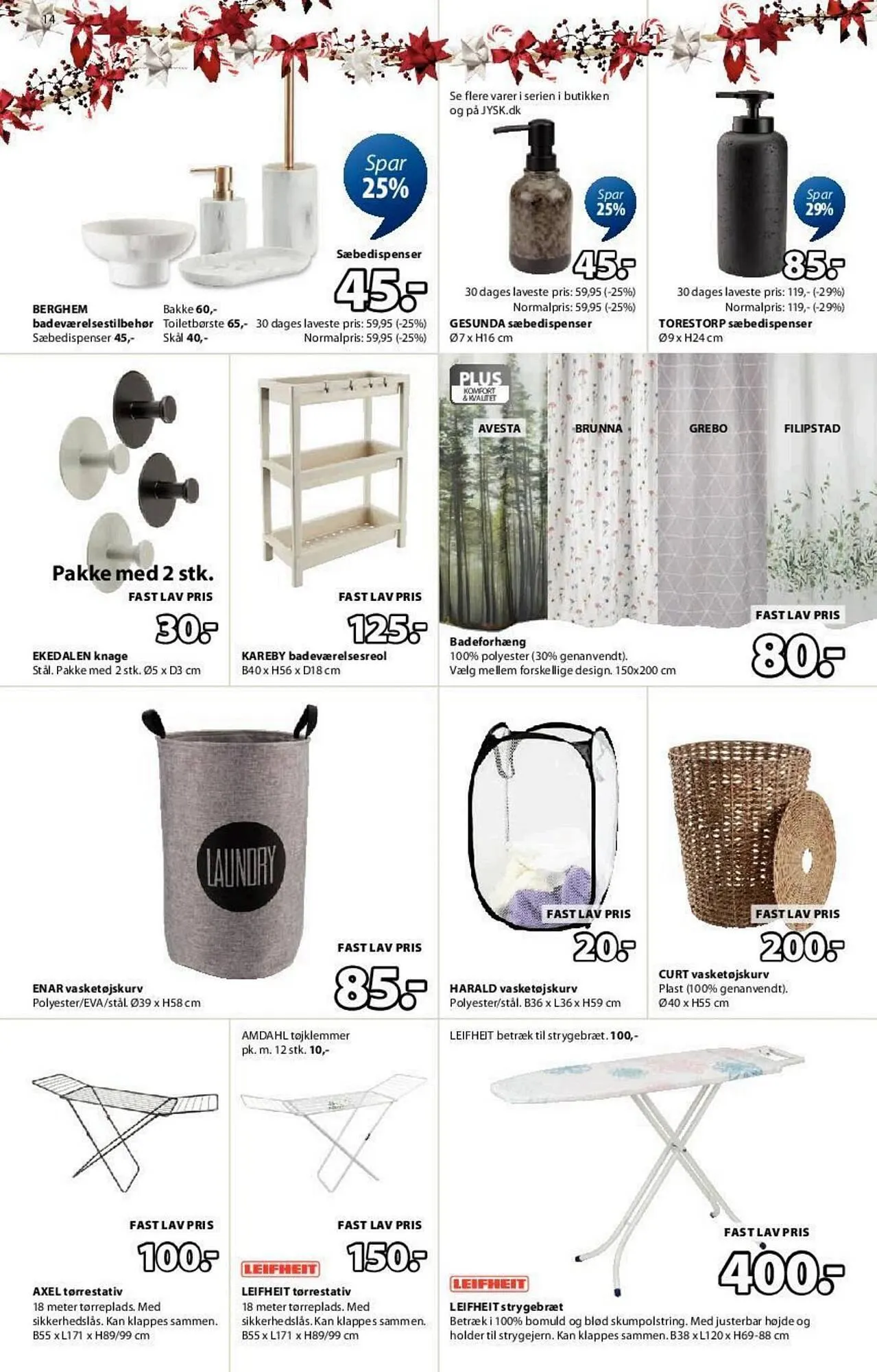 JYSK reklamblad från 31 oktober till 13 november 2025 - Reklamblad sidor 14