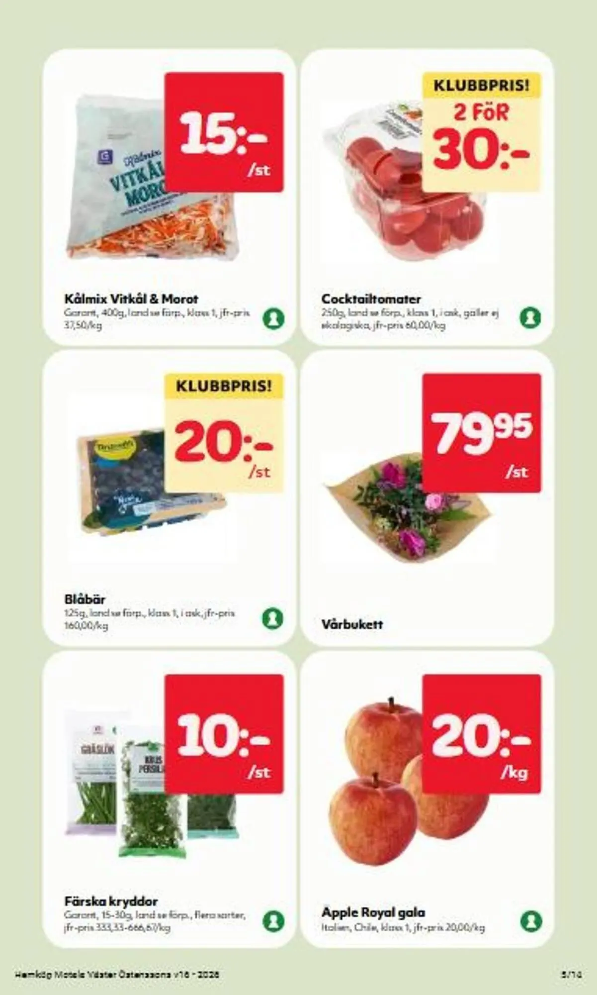 Hemköp reklamblad från 13 april till 19 april 2026 - Reklamblad sidor 5