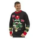 Stickad jultröja XS