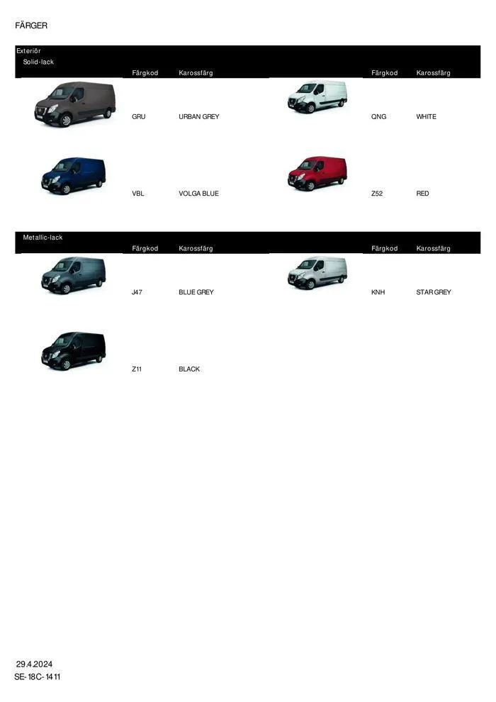 Nissan Interstar från 1 maj till 1 maj 2025 - Reklamblad sidor 8