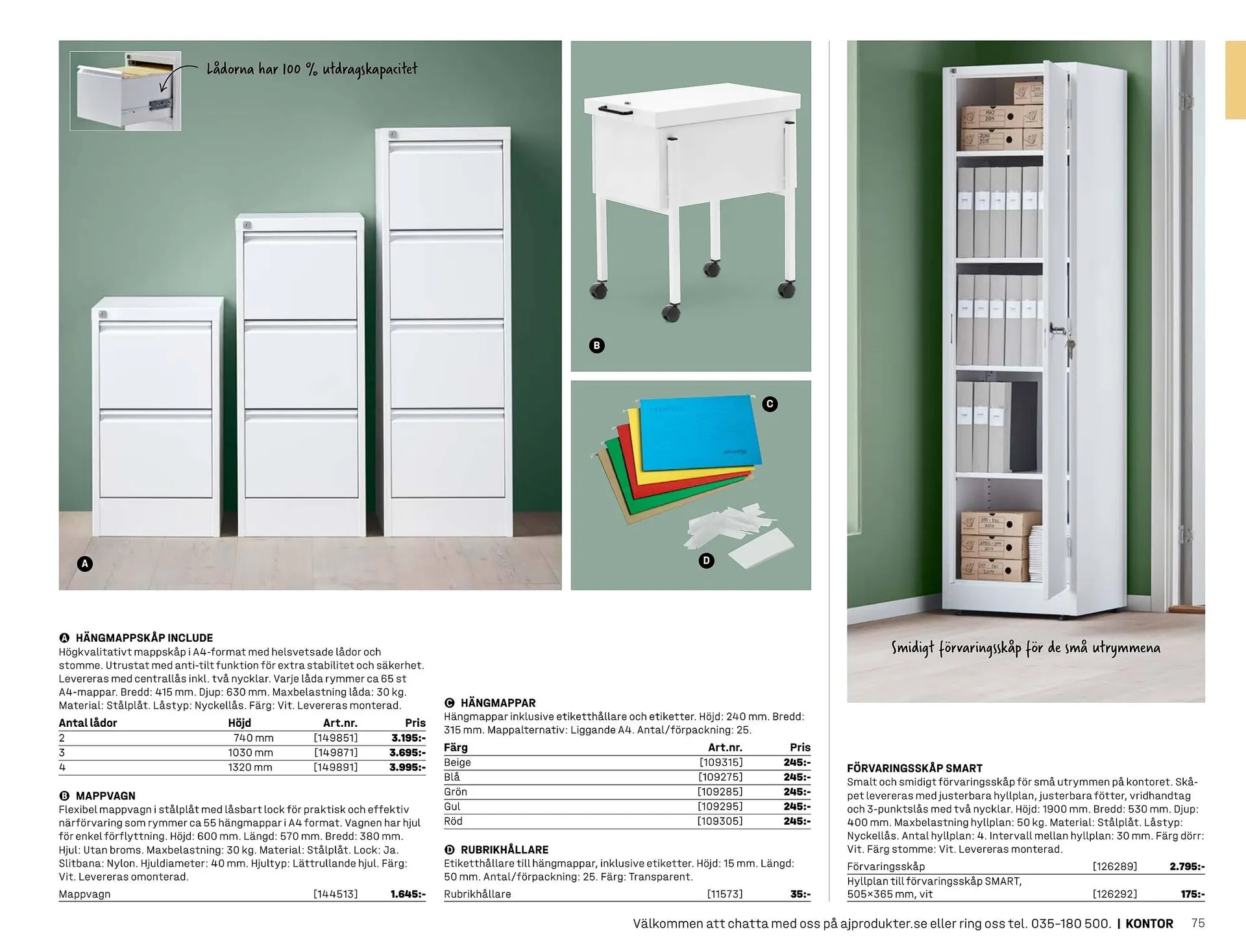 AJ Produkter reklamblad från 1 januari till 31 december 2025 - Reklamblad sidor 75