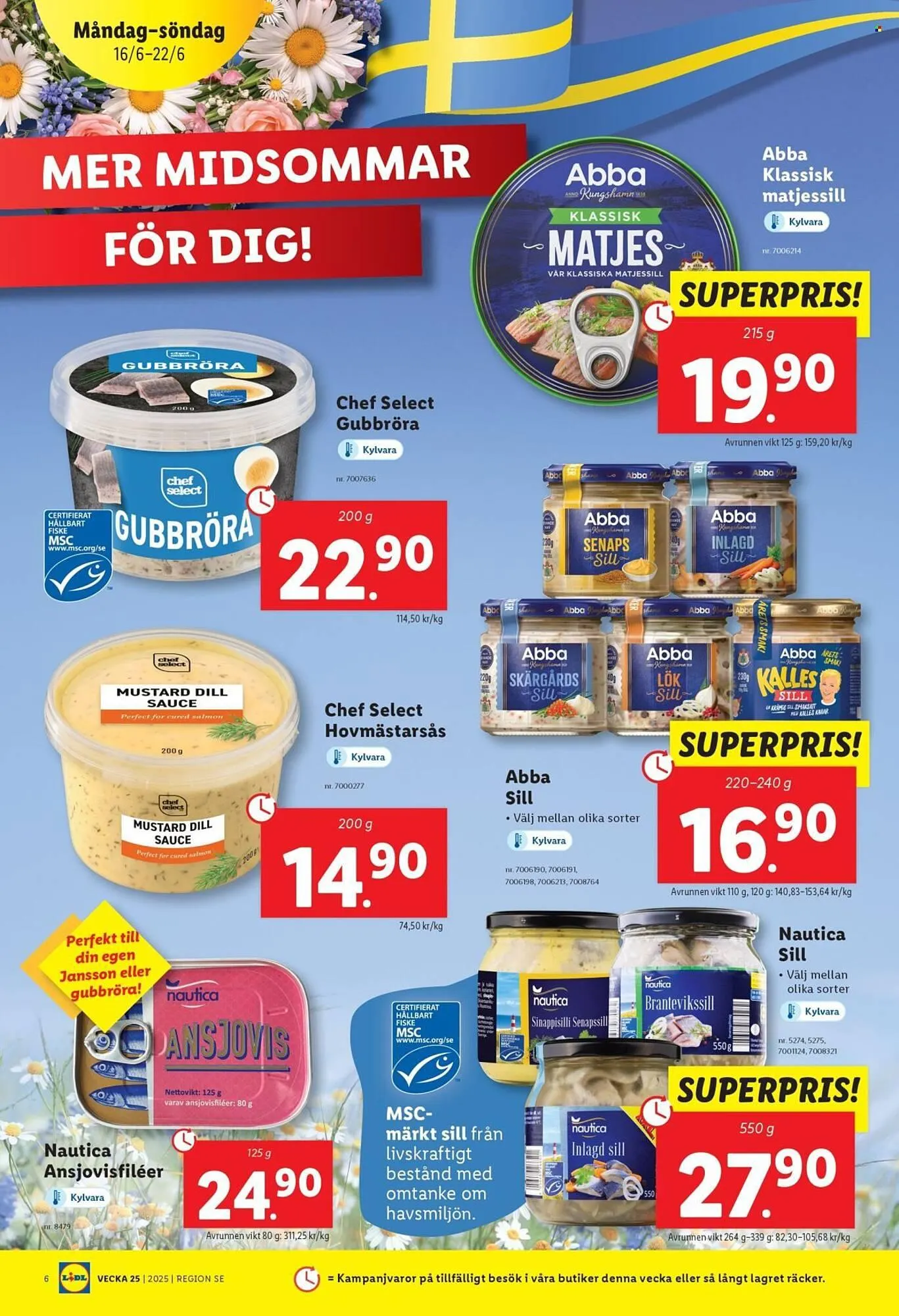 Lidl reklamblad från 16 juni till 22 juni 2025 - Reklamblad sidor 6