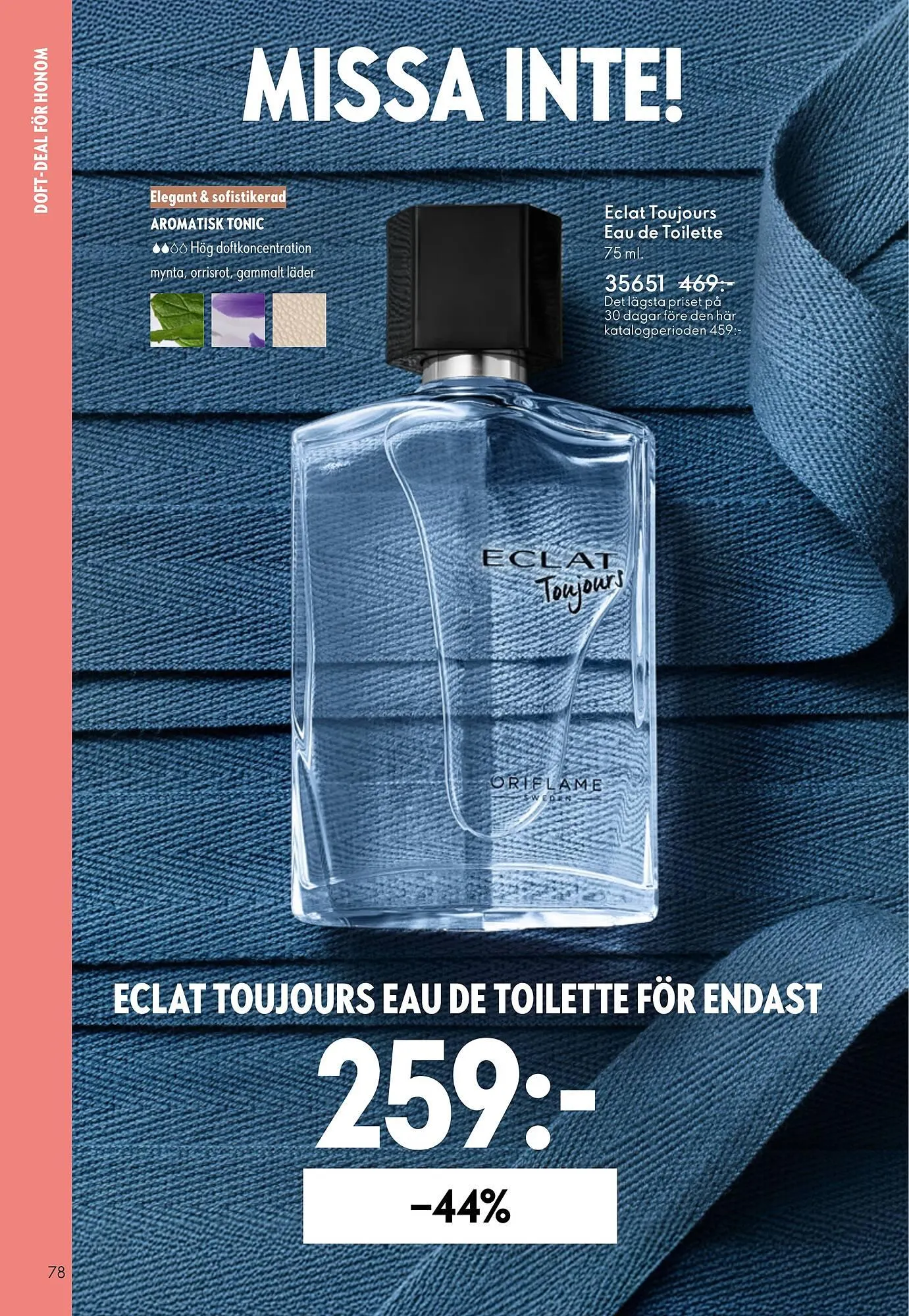 Oriflame reklamblad från 1 april till 30 april 2026 - Reklamblad sidor 78
