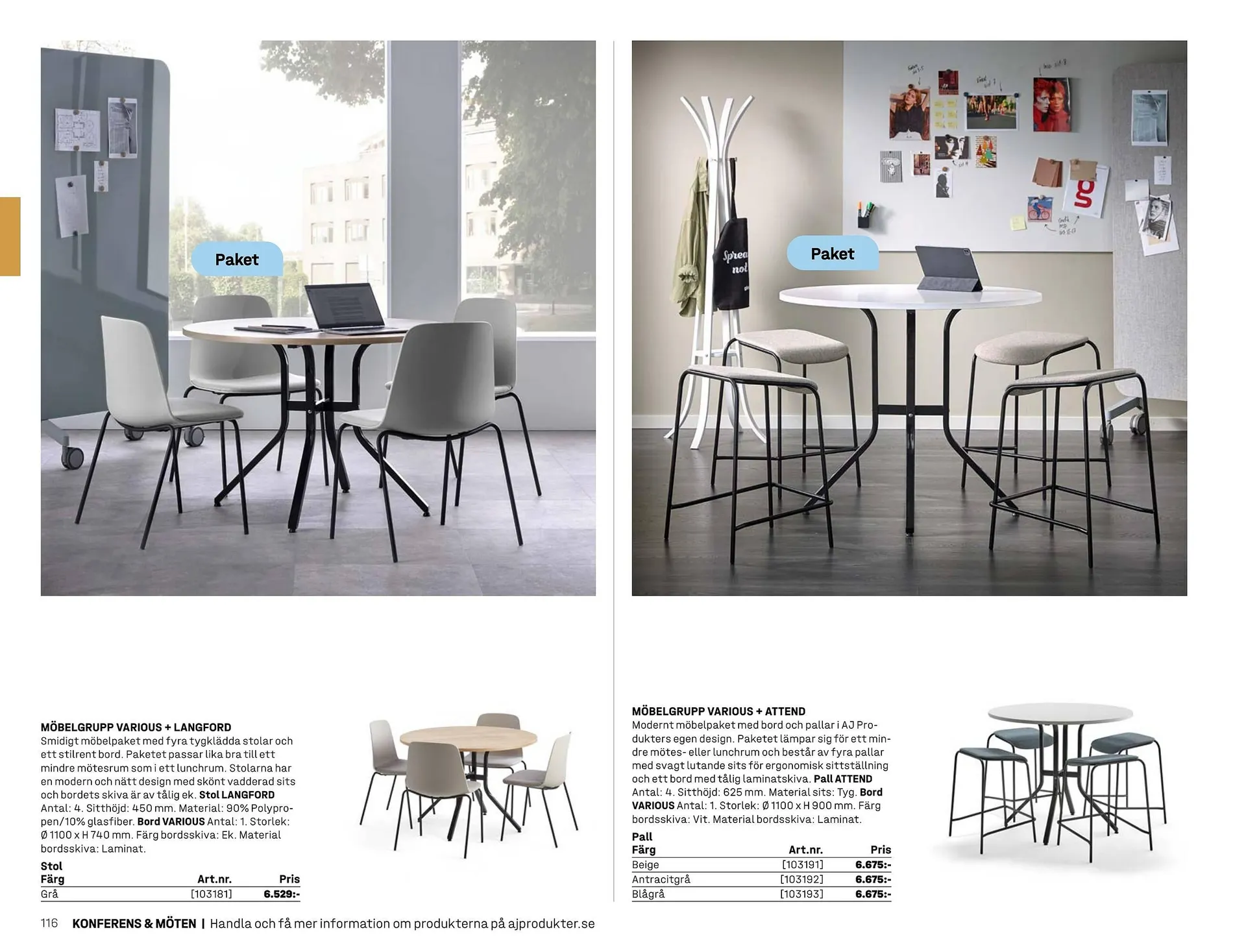 AJ Produkter reklamblad från 1 januari till 31 december 2025 - Reklamblad sidor 116