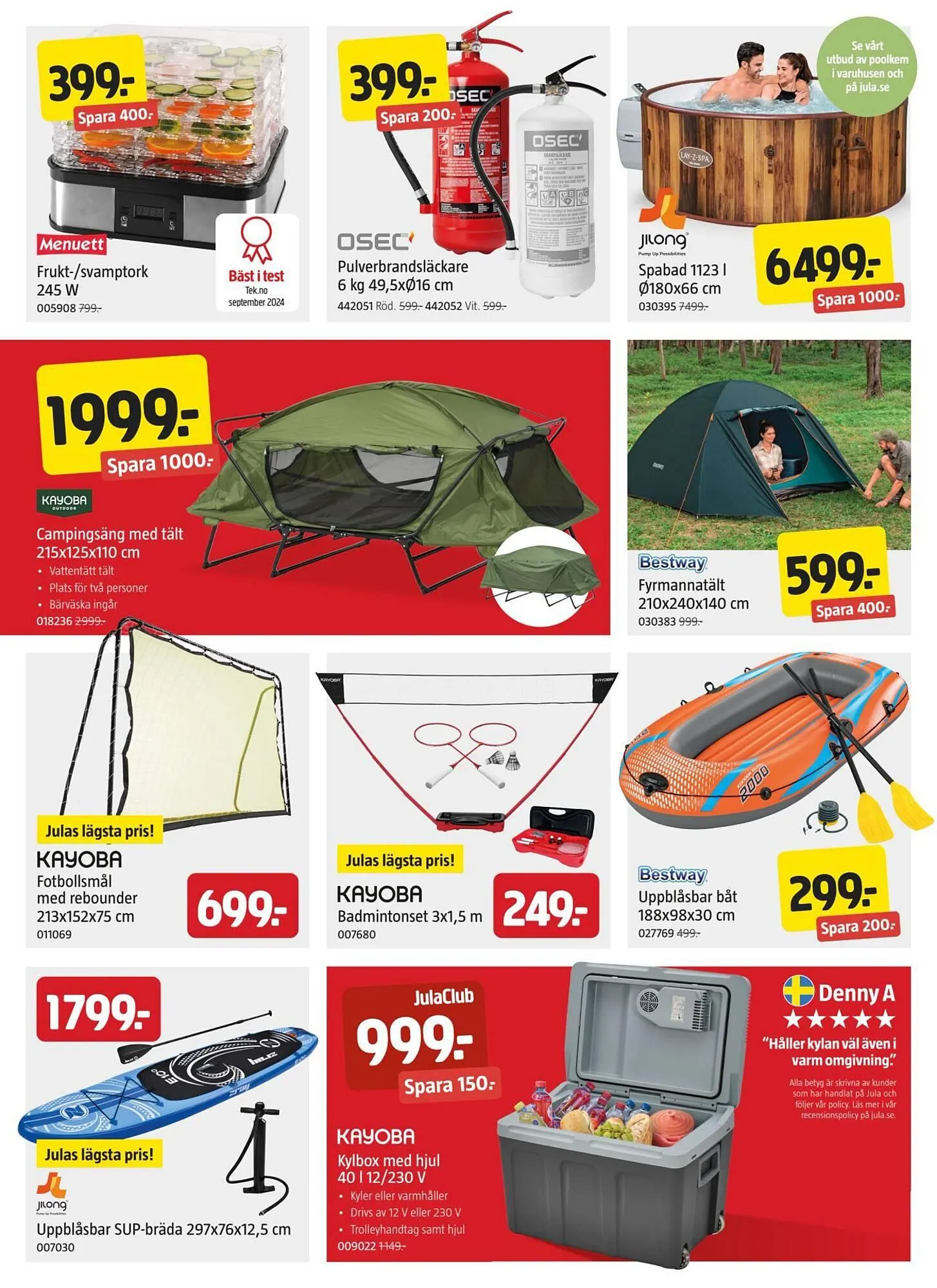 Jula reklamblad från 24 juli till 6 augusti 2025 - Reklamblad sidor 6