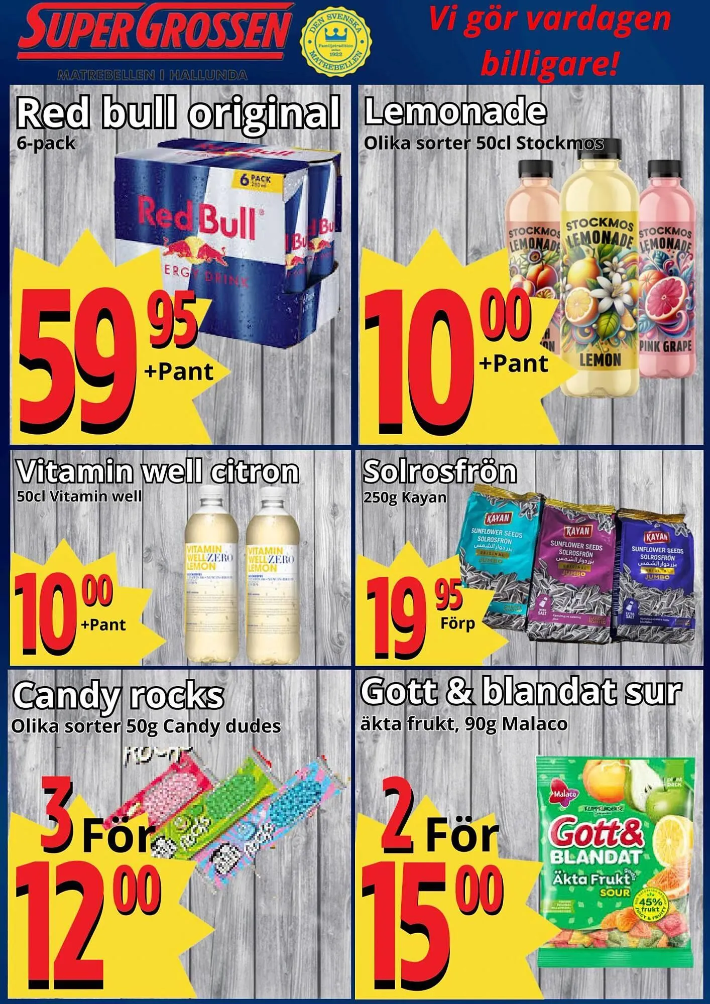 Supergrossen reklamblad från 5 januari till 12 januari 2026 - Reklamblad sidor 11