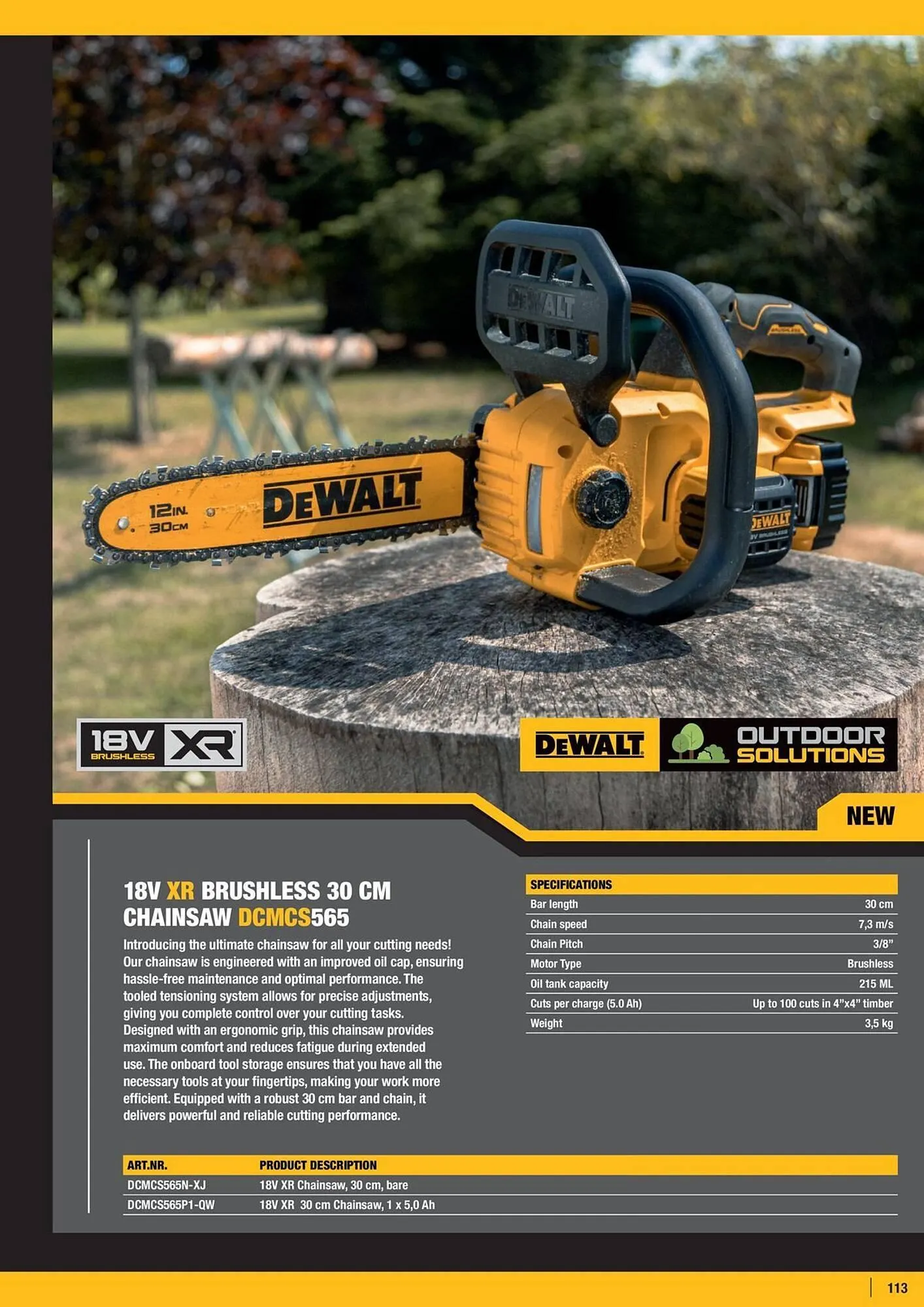 Dewalt reklamblad från 11 januari till 17 januari 2026 - Reklamblad sidor 113
