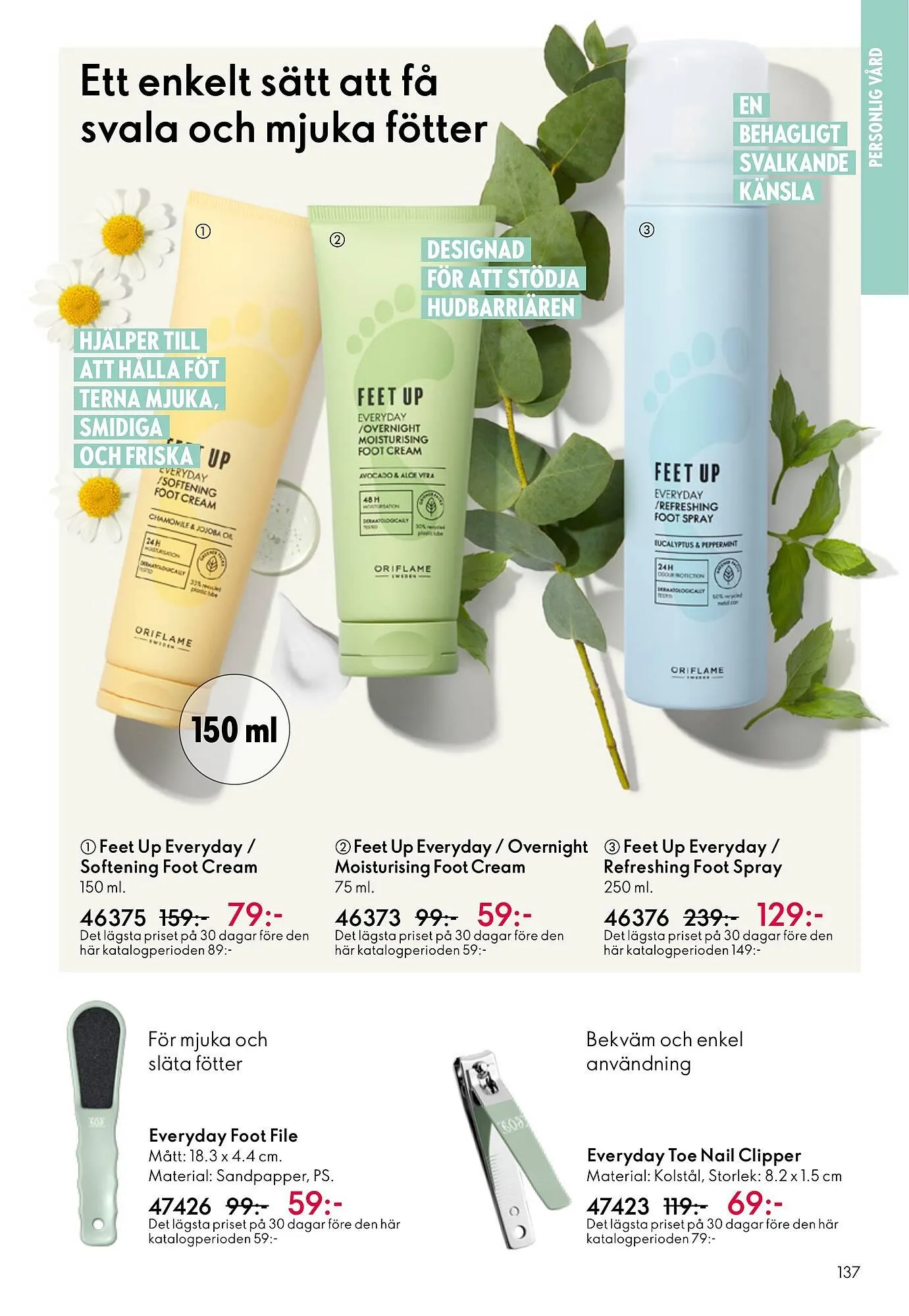 Oriflame reklamblad från 11 mars till 31 mars 2026 - Reklamblad sidor 137