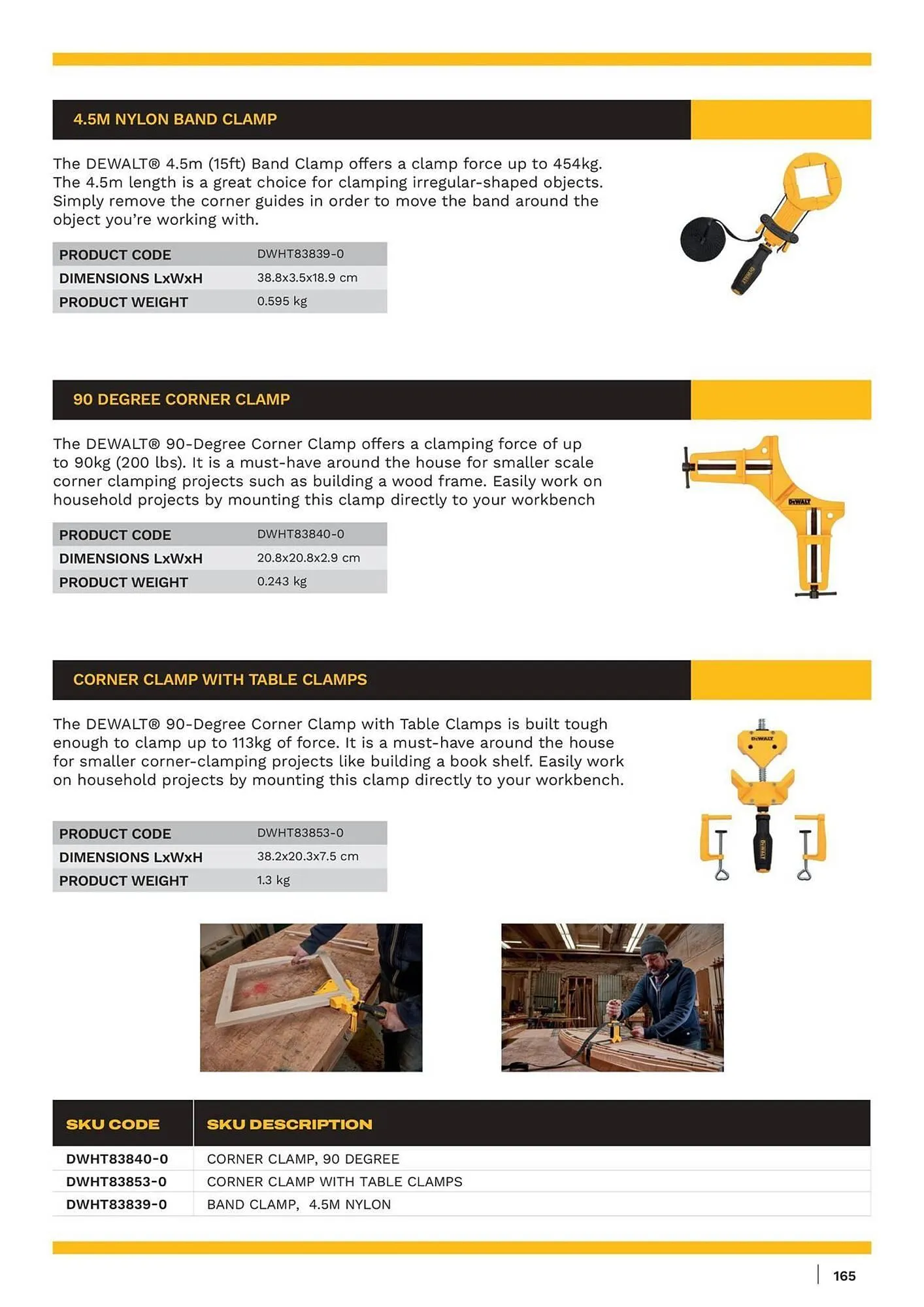 Dewalt reklamblad från 11 januari till 17 januari 2026 - Reklamblad sidor 165