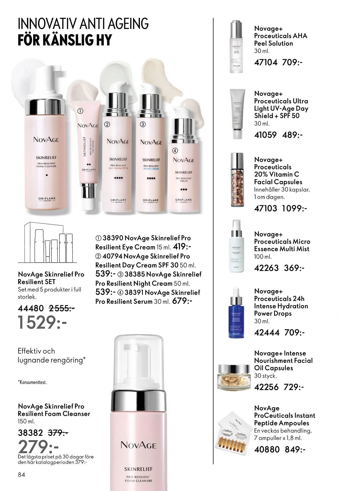 Oriflame reklamblad från 29 oktober till 18 november 2025 - Reklamblad sidor 84